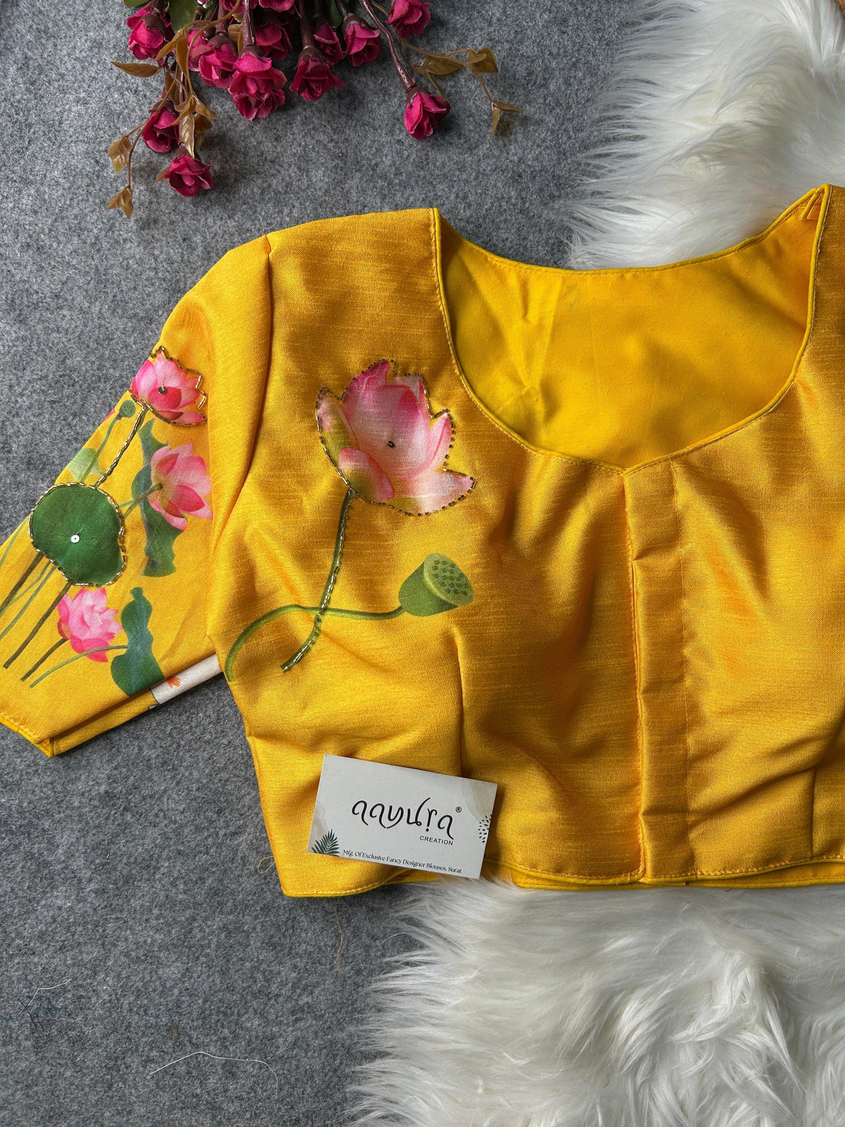 Cow Print Blouse