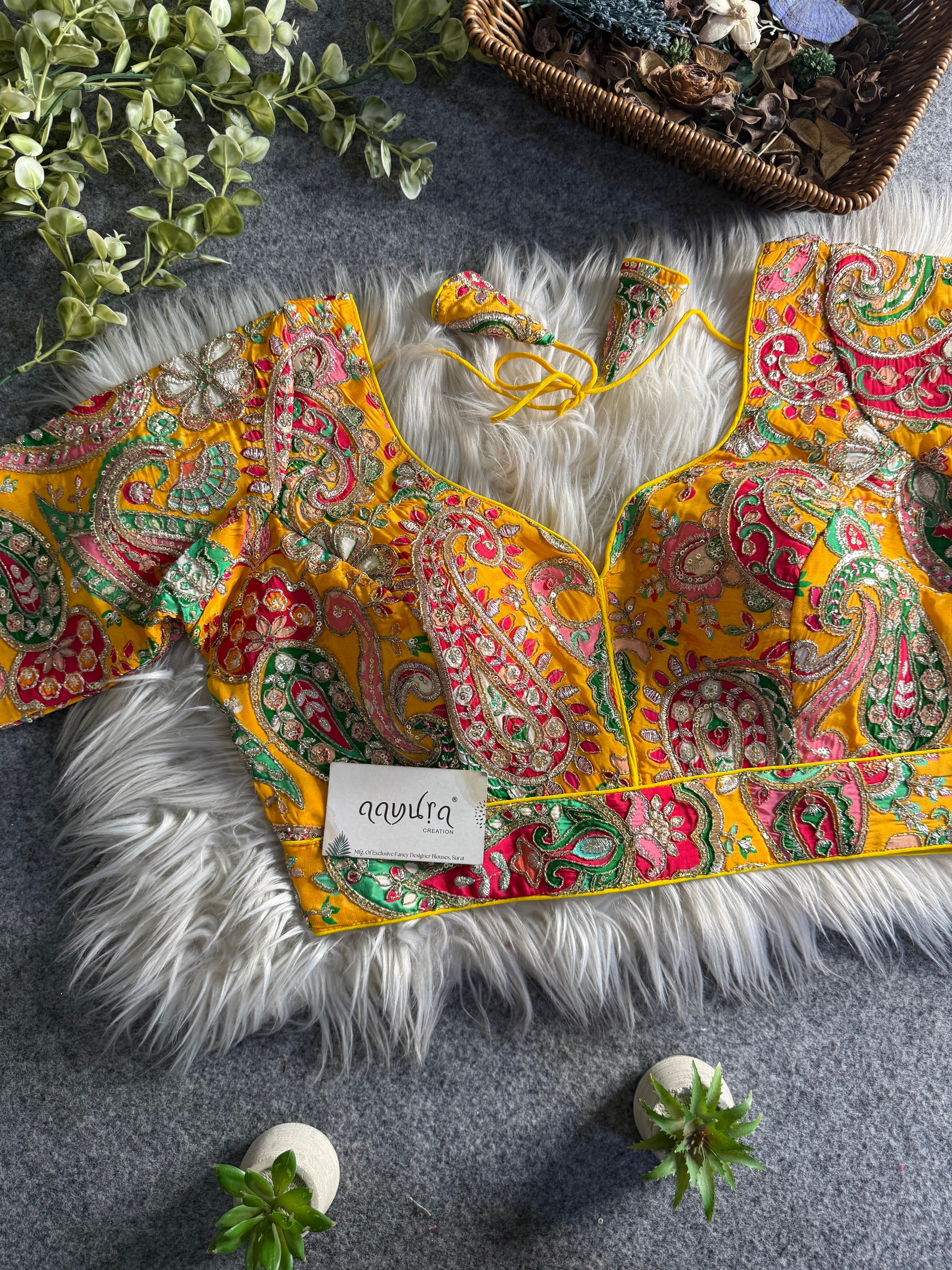 Elbow Sleeves Position Work Blouse