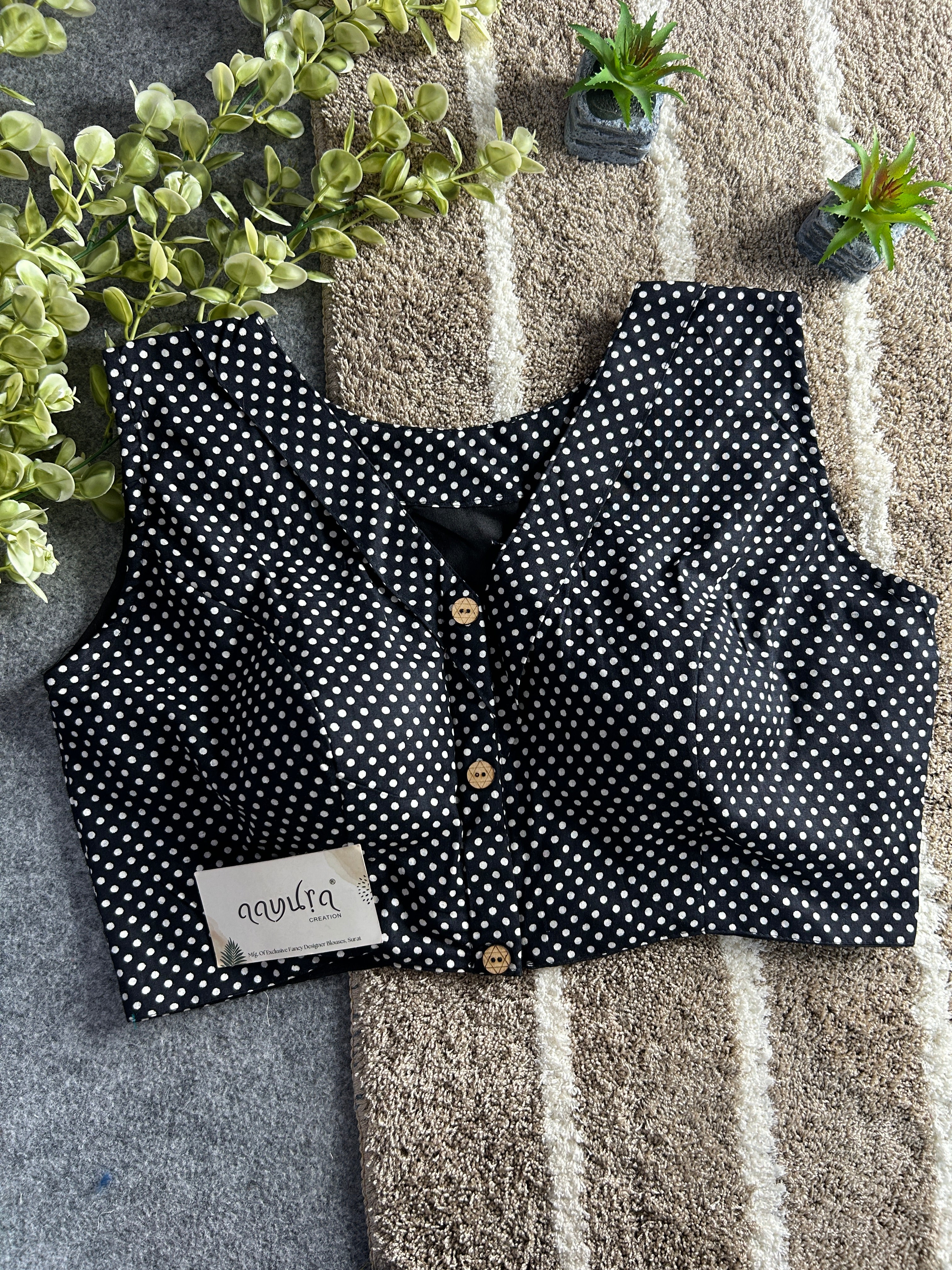 Cotton Coller Blouse