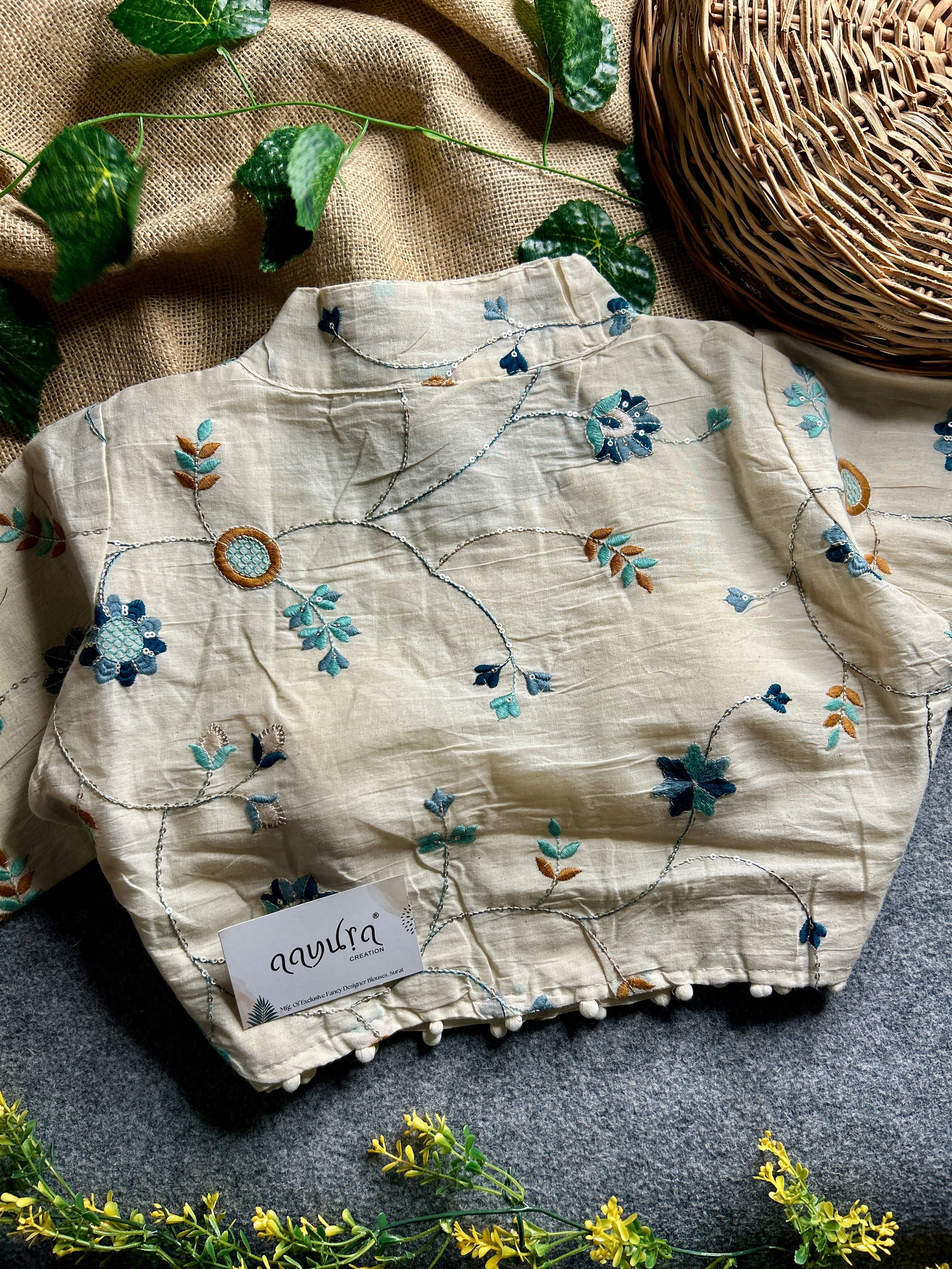 BabyColler Khadi blouse