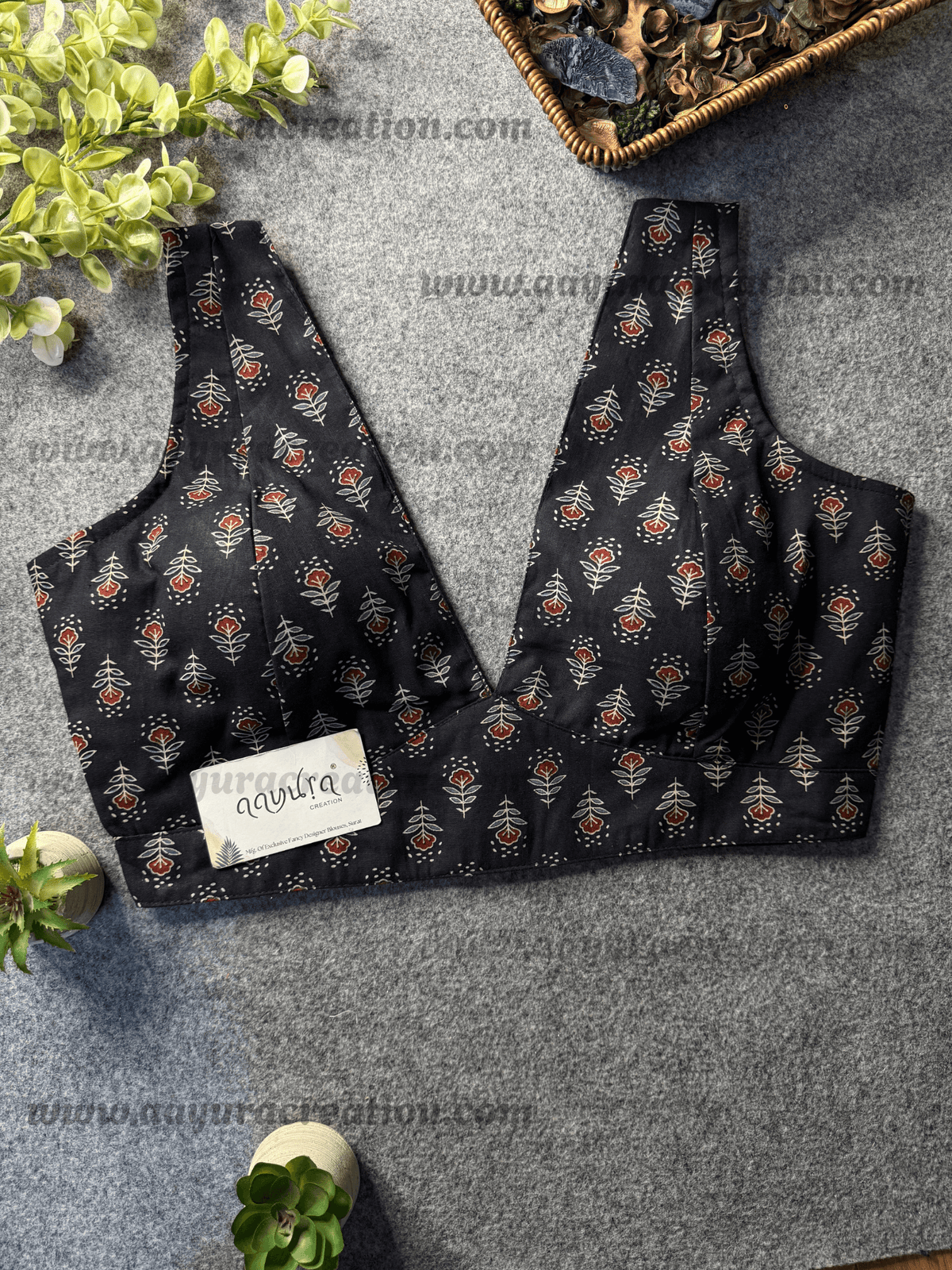 V Neck Cotton