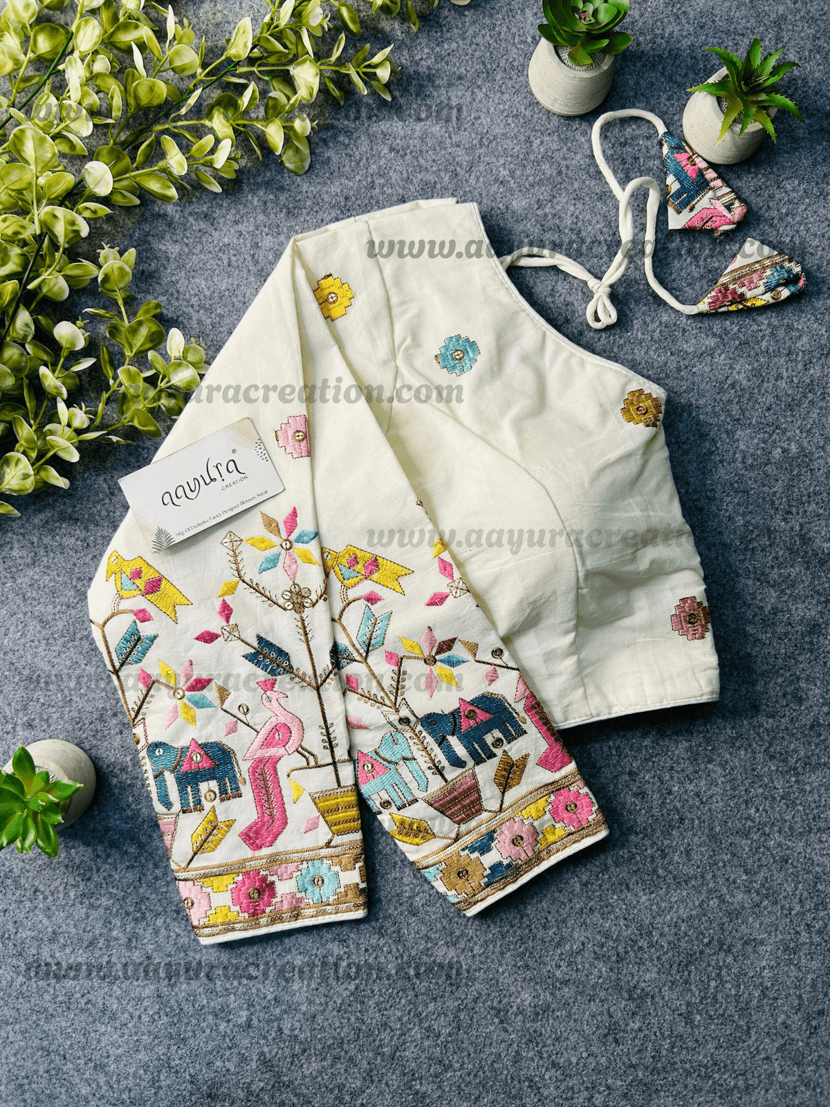 Embroidery Cotton Blouse