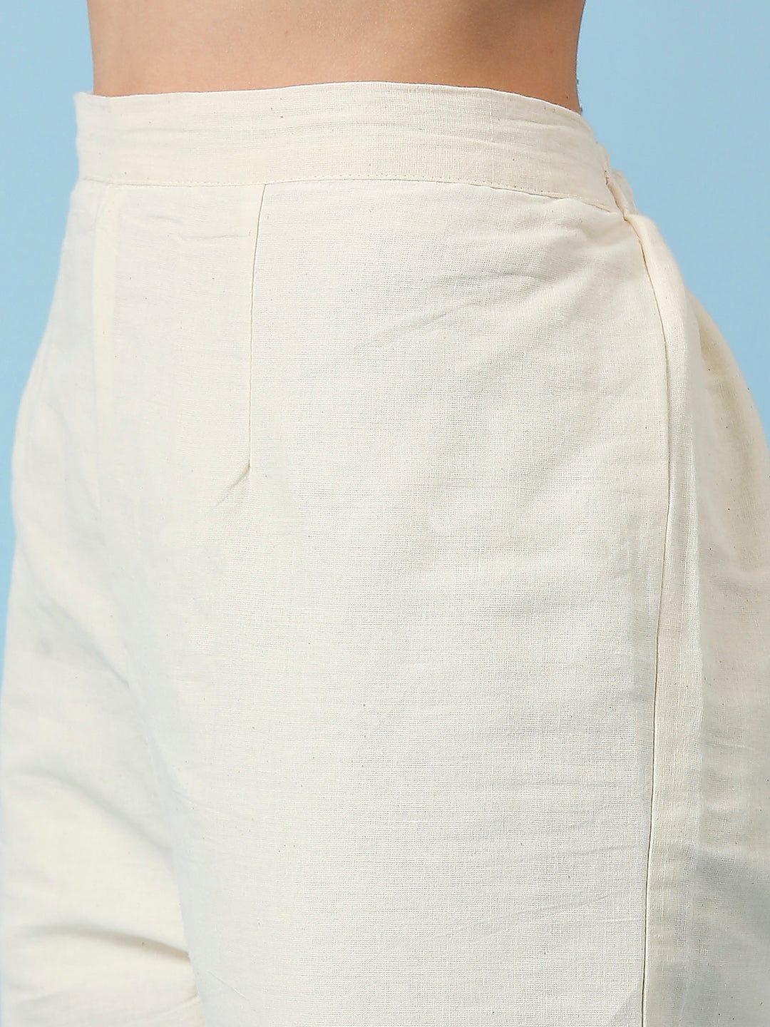 Embroidered Khadi Cotton Summer Top