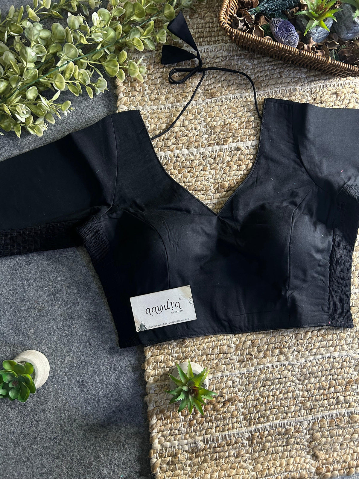 Comfort Fit Cotton Blouse