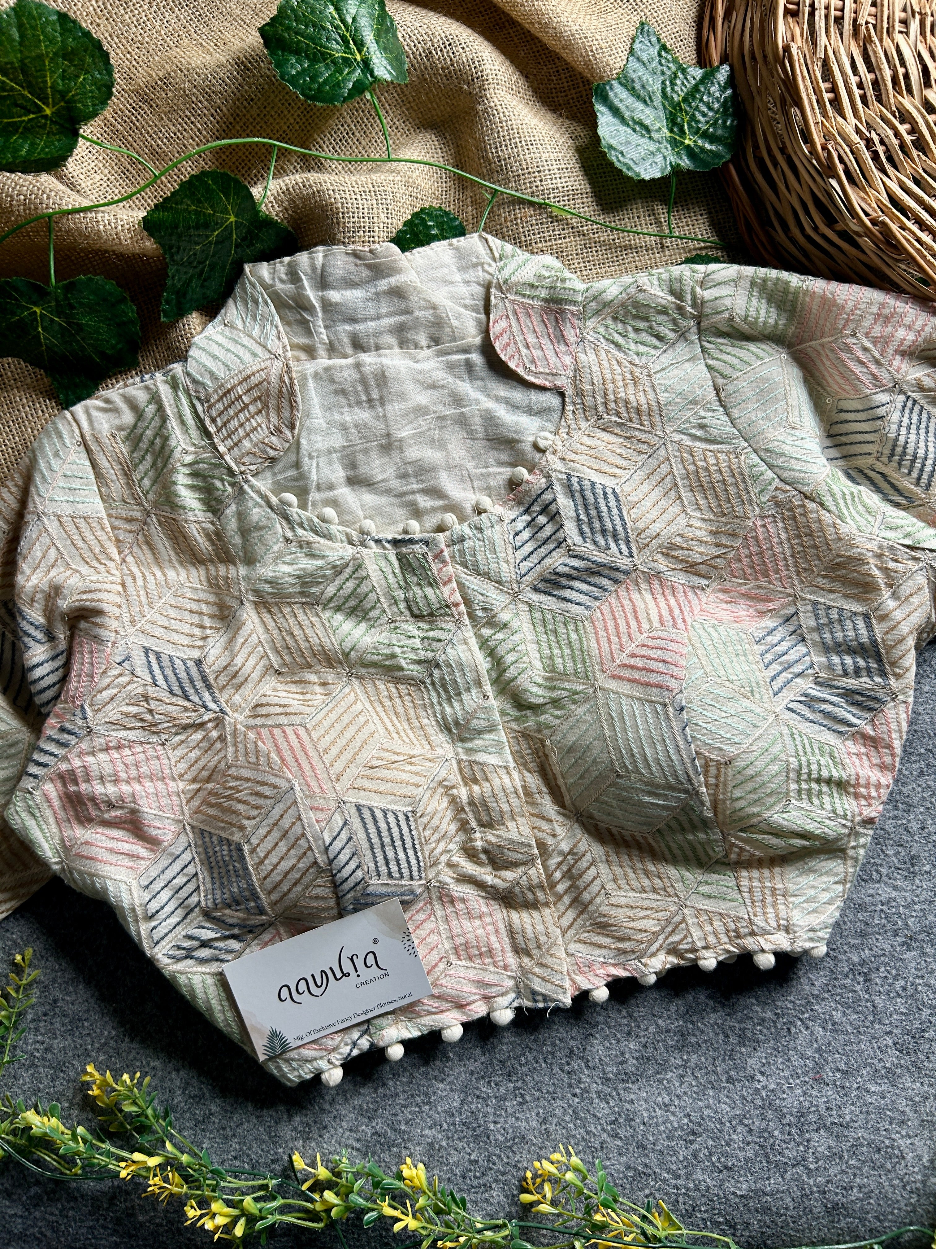 BabyColler Khadi blouse