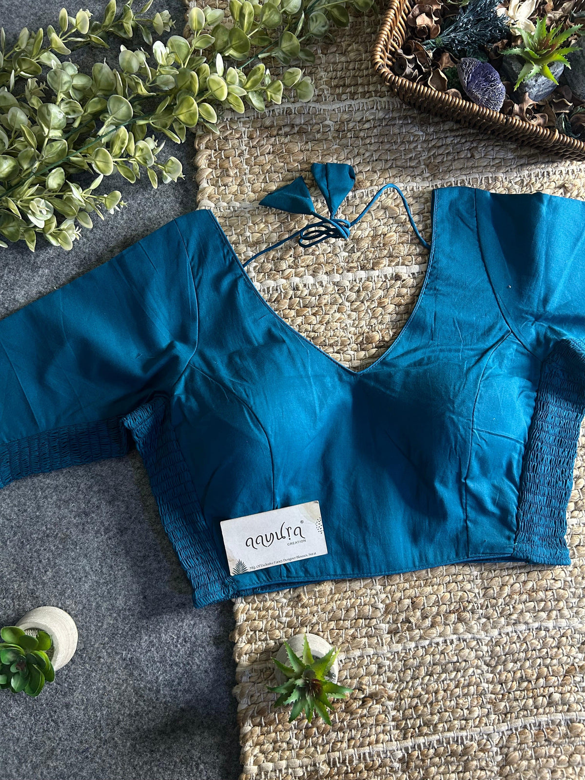 Comfort Fit Cotton Blouse