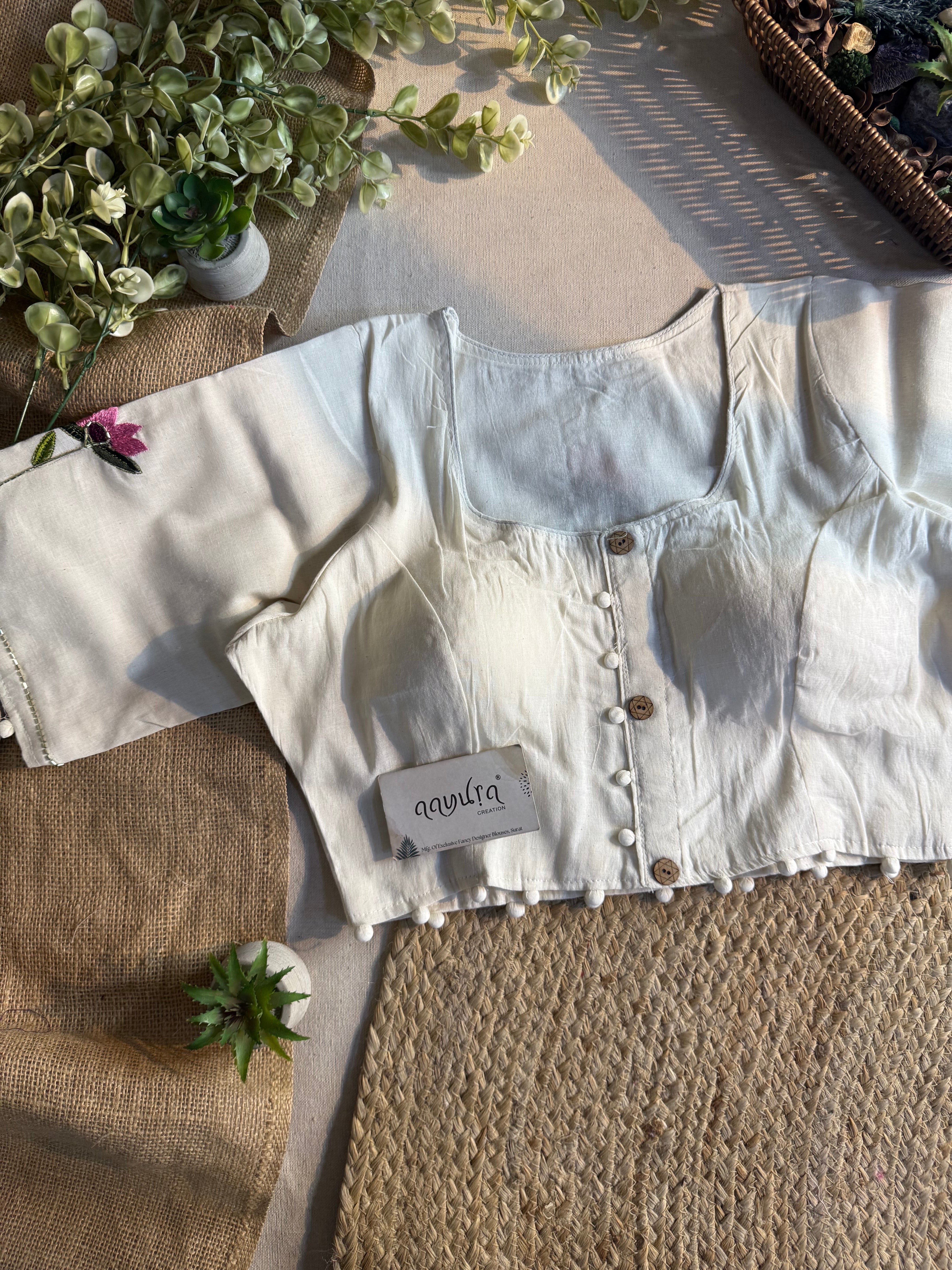 Elite Craft Cotton Blouse