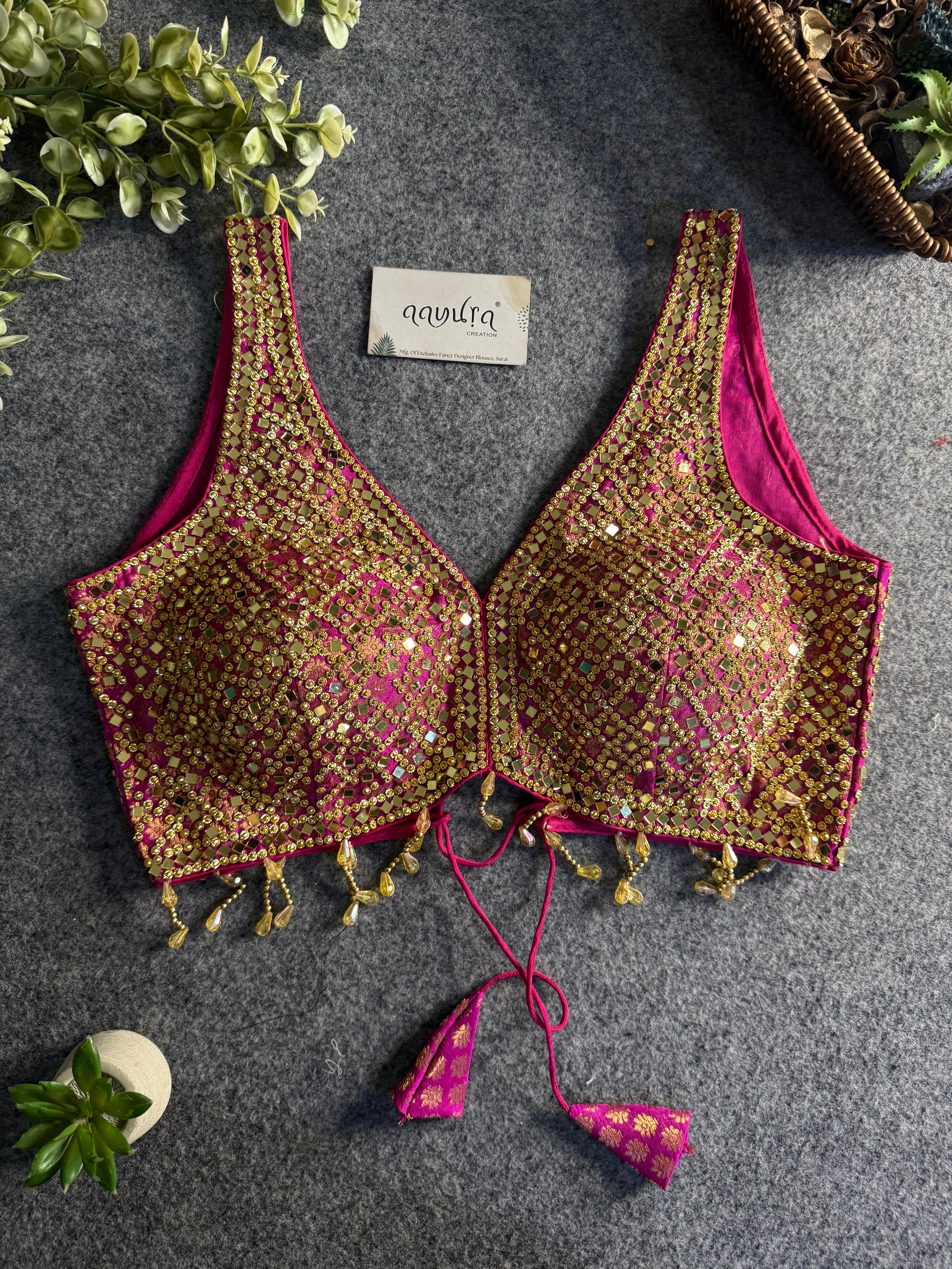 Lunara Festive Glow Blouse