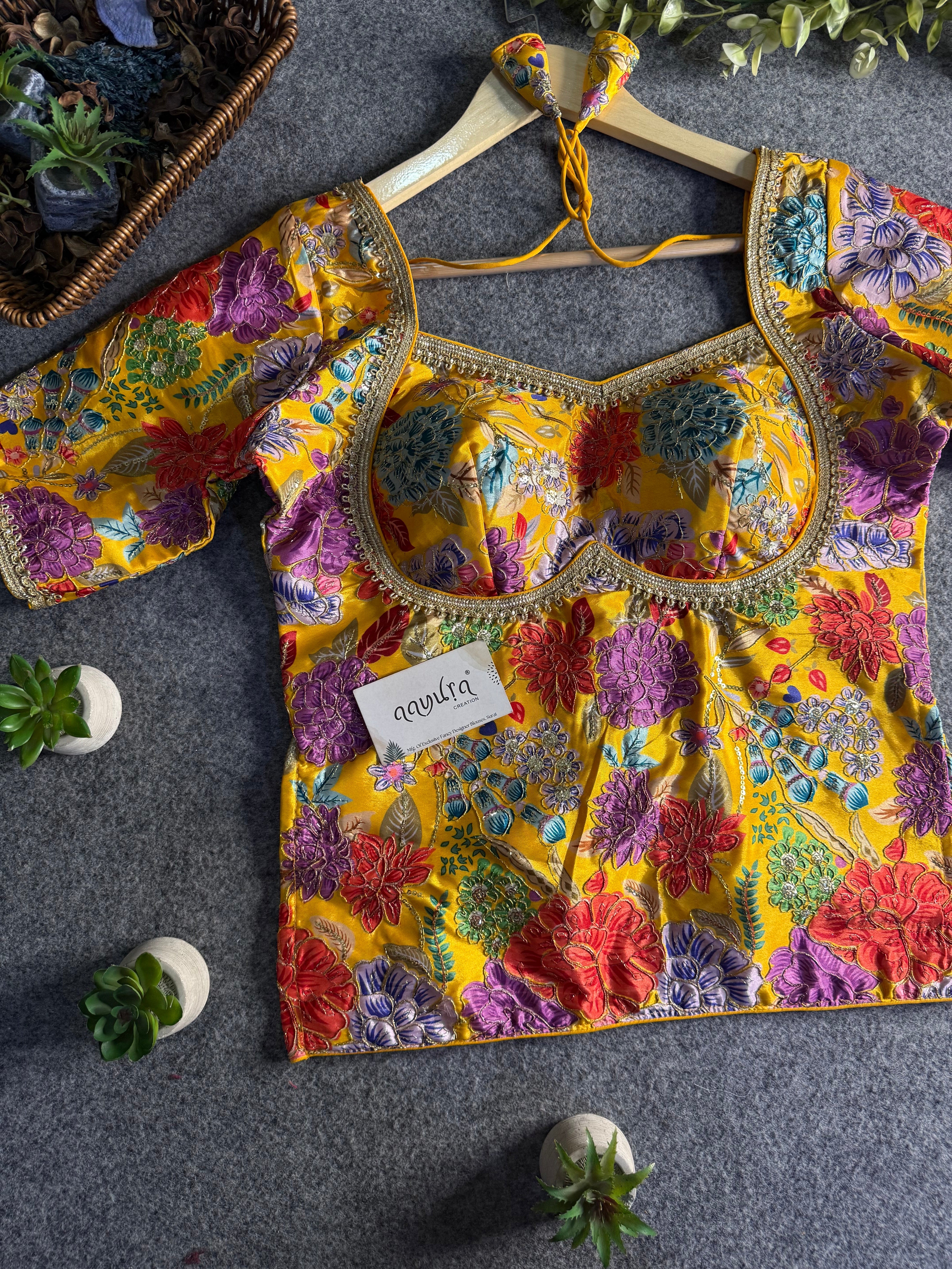 Riva Crepe Silk Peplum Blouse