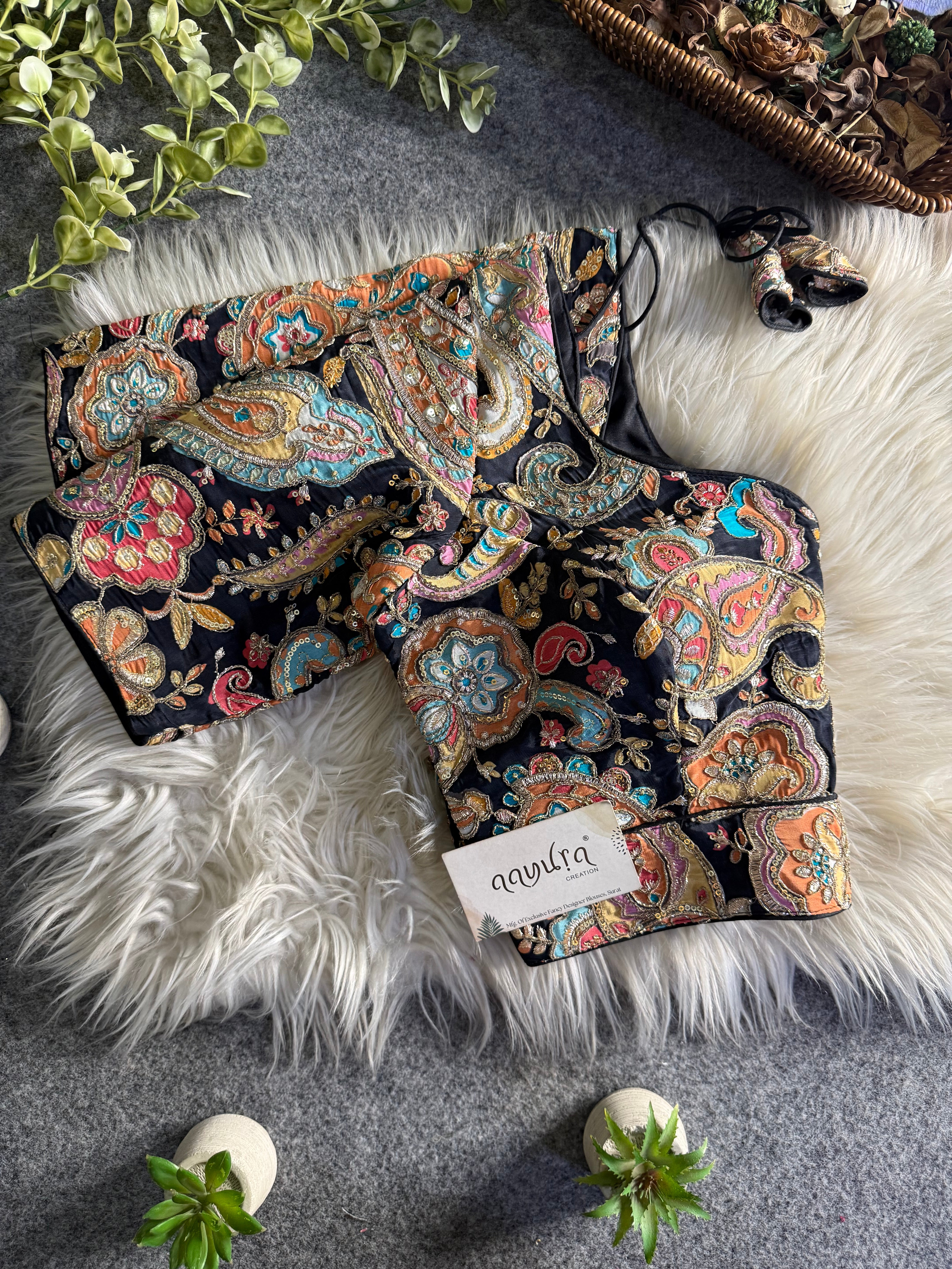 Elbow Sleeves Position Work Blouse