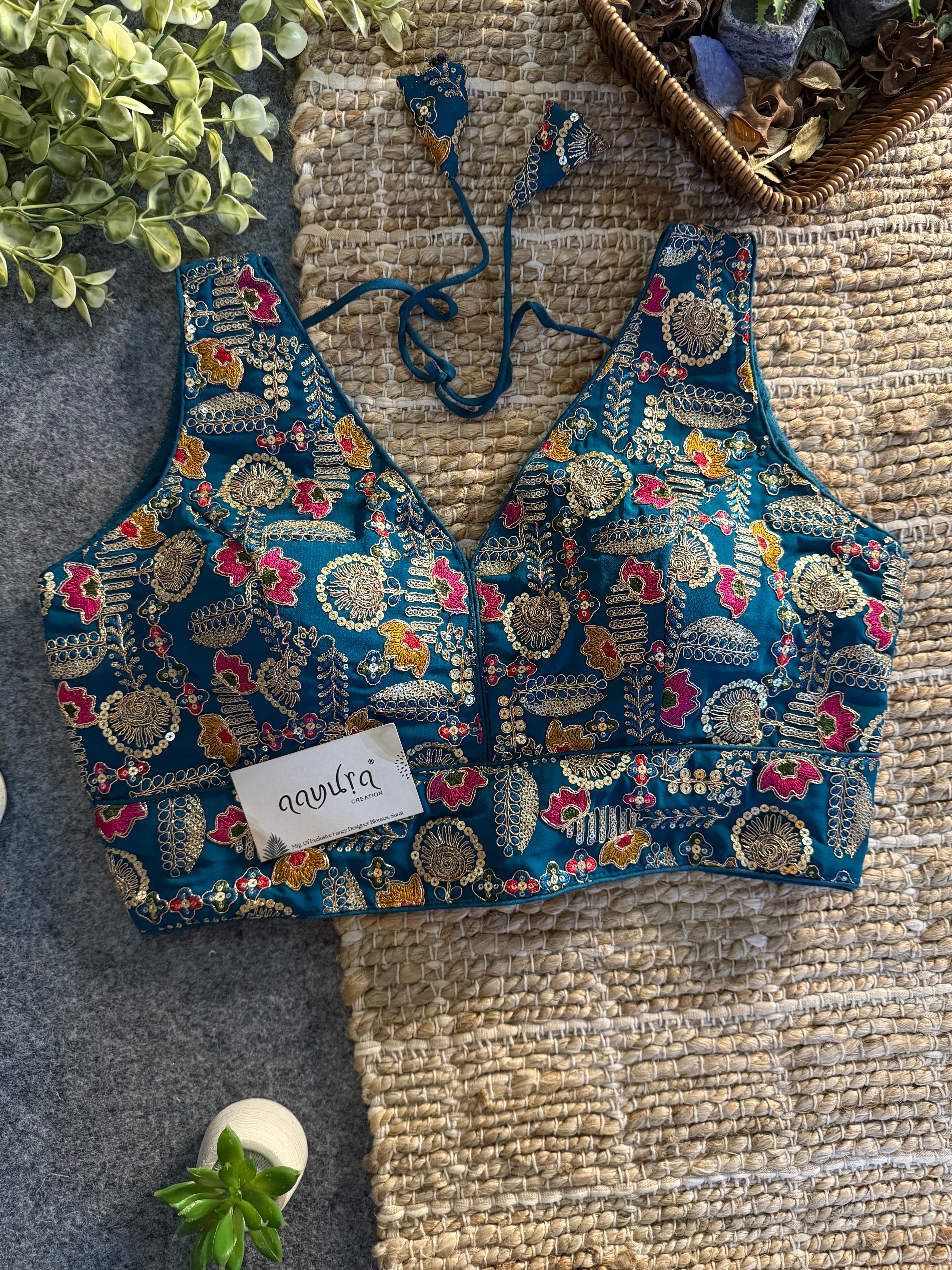 Embroidered Work Blouse