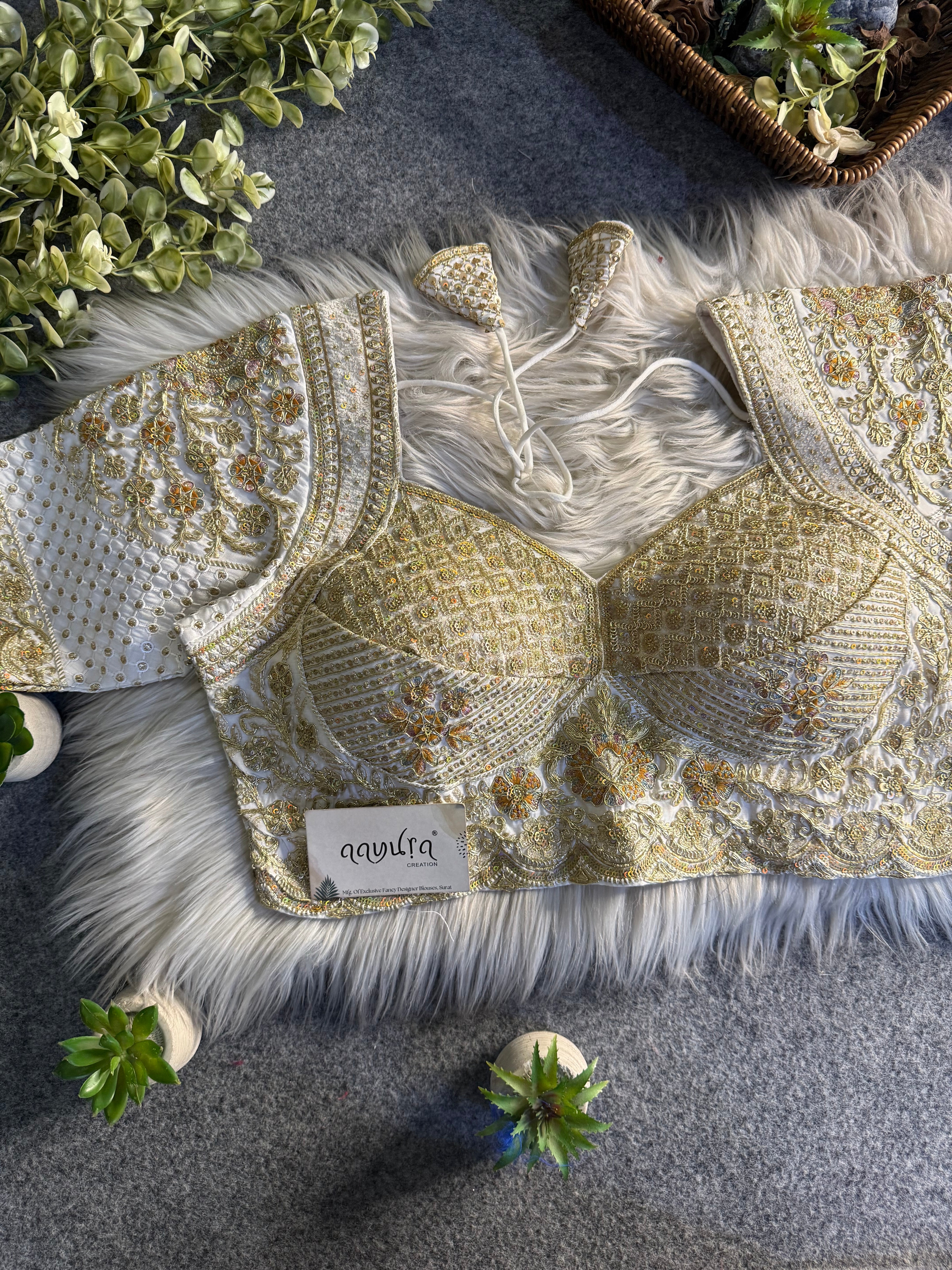 Rivya Glam Silk Blouse