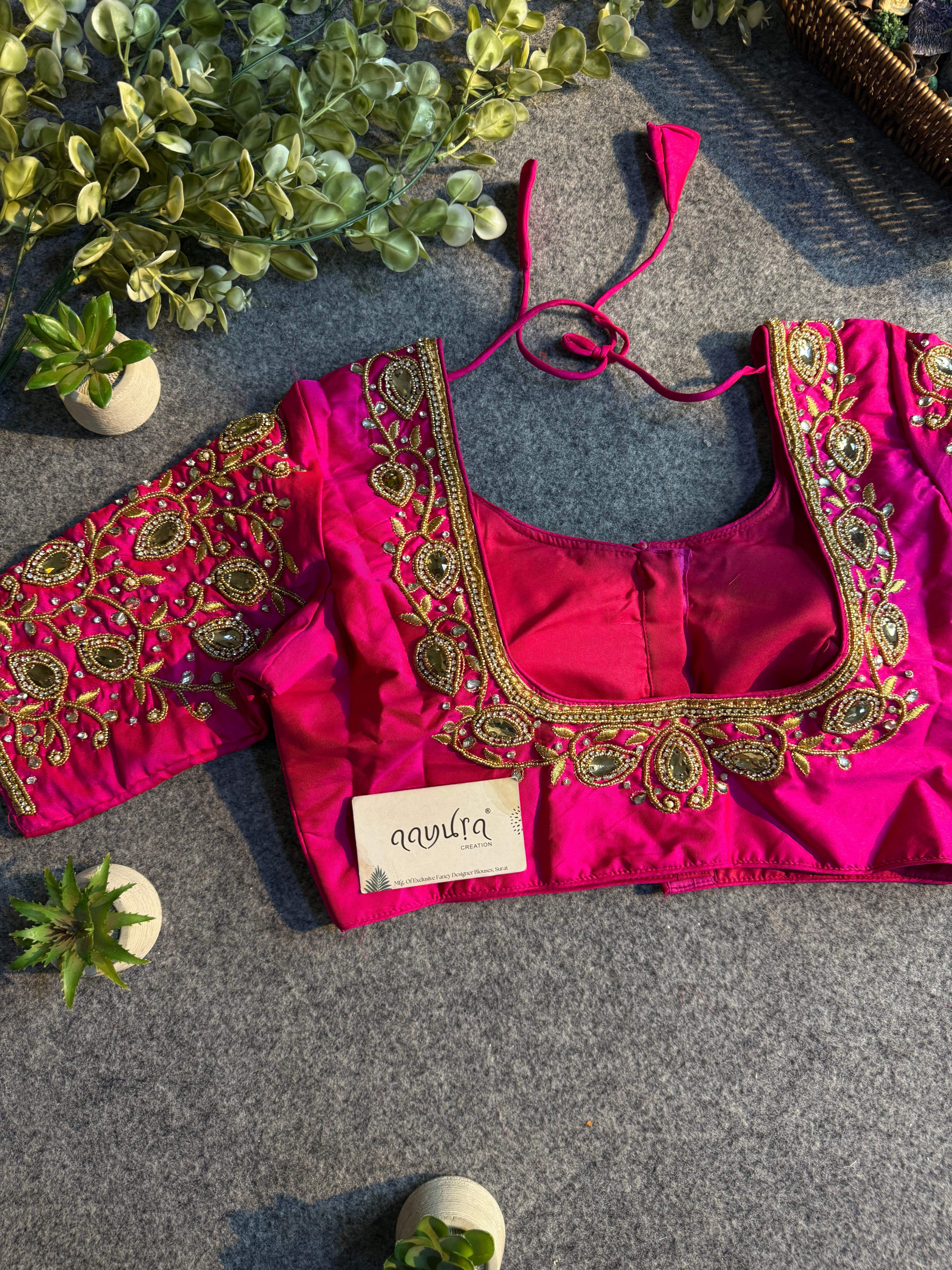 Twinkle Aari Work Blouse