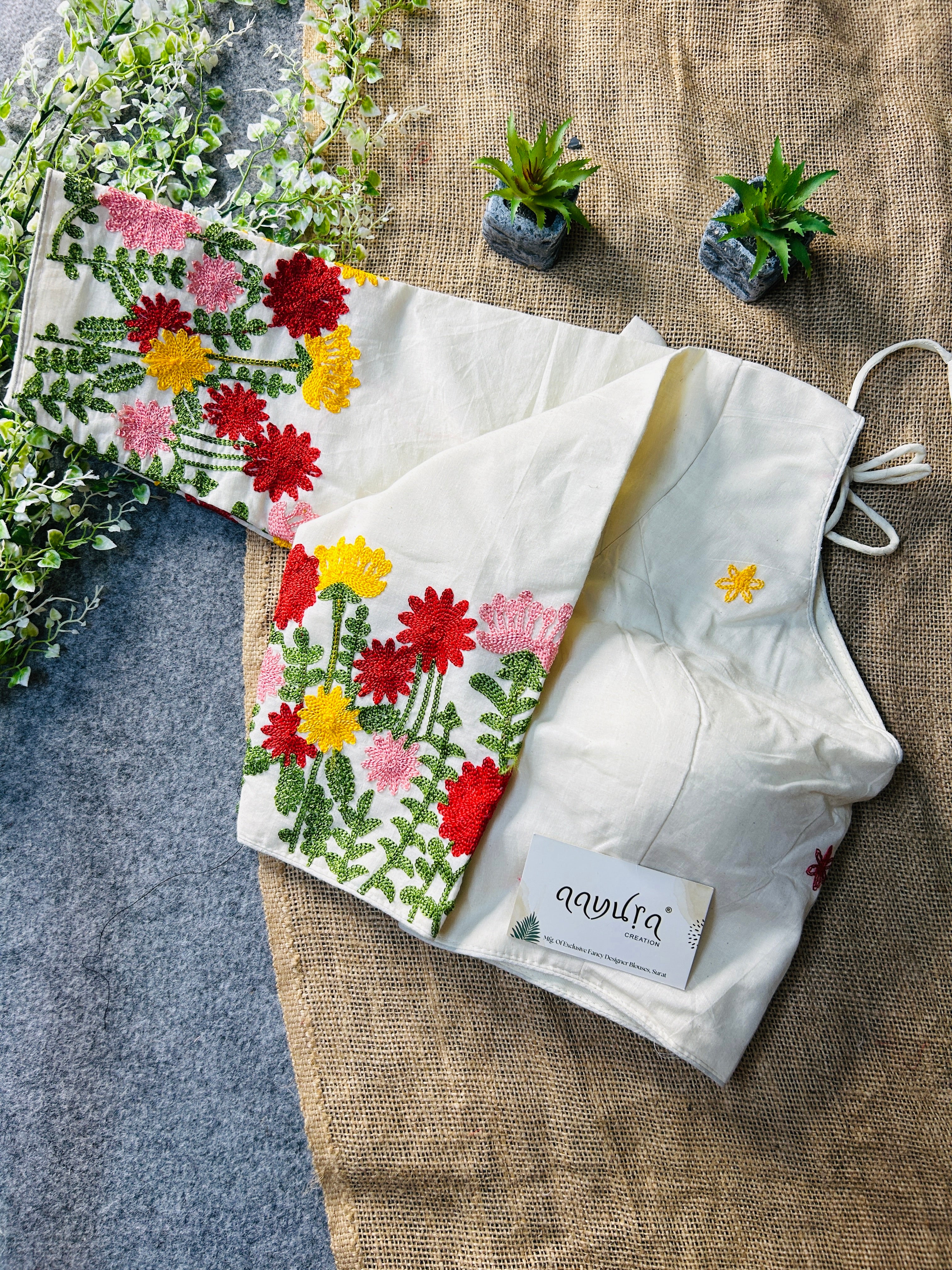 Embroidery Cotton Blouse