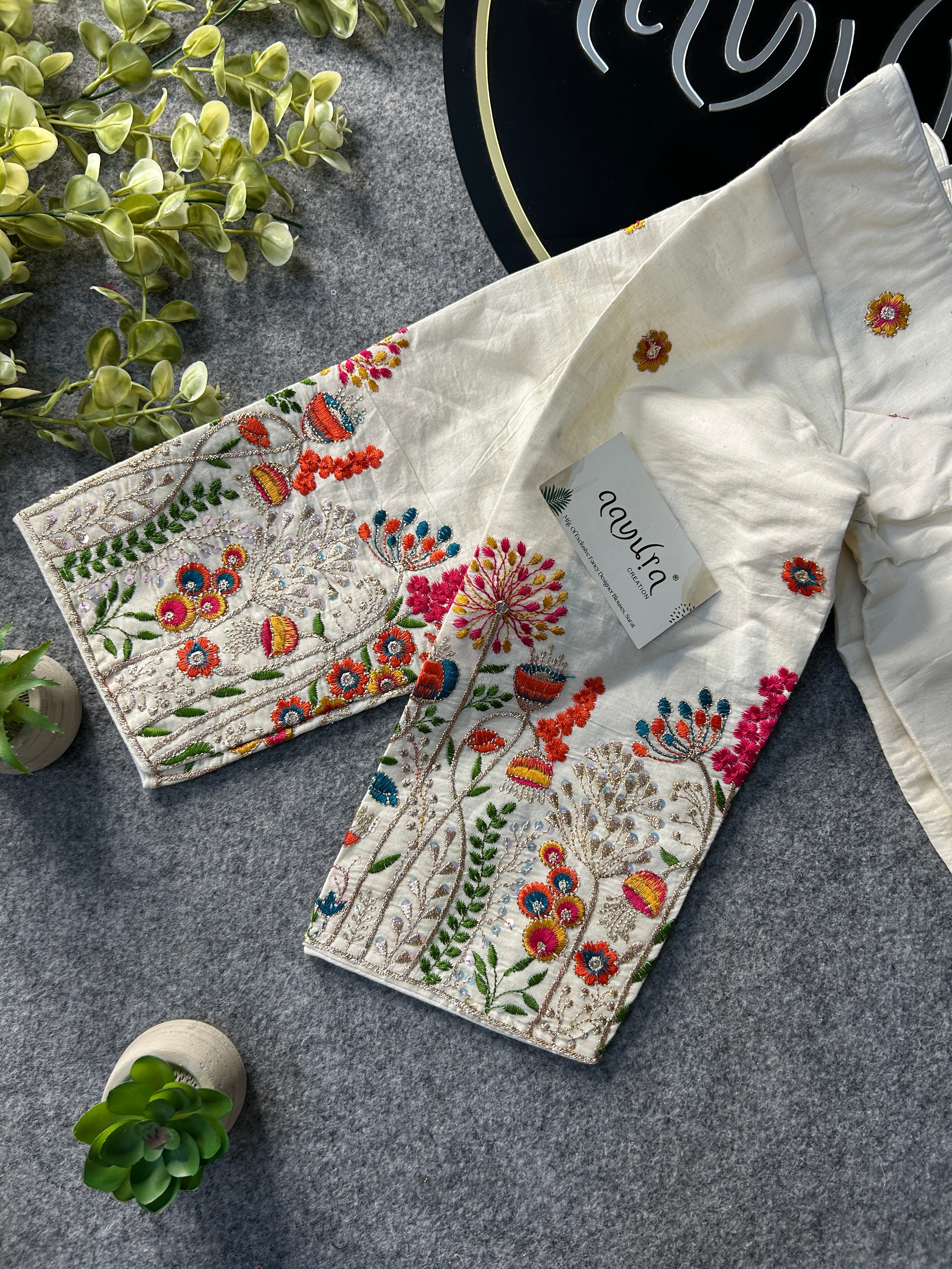 Embroidery Cotton Blouse