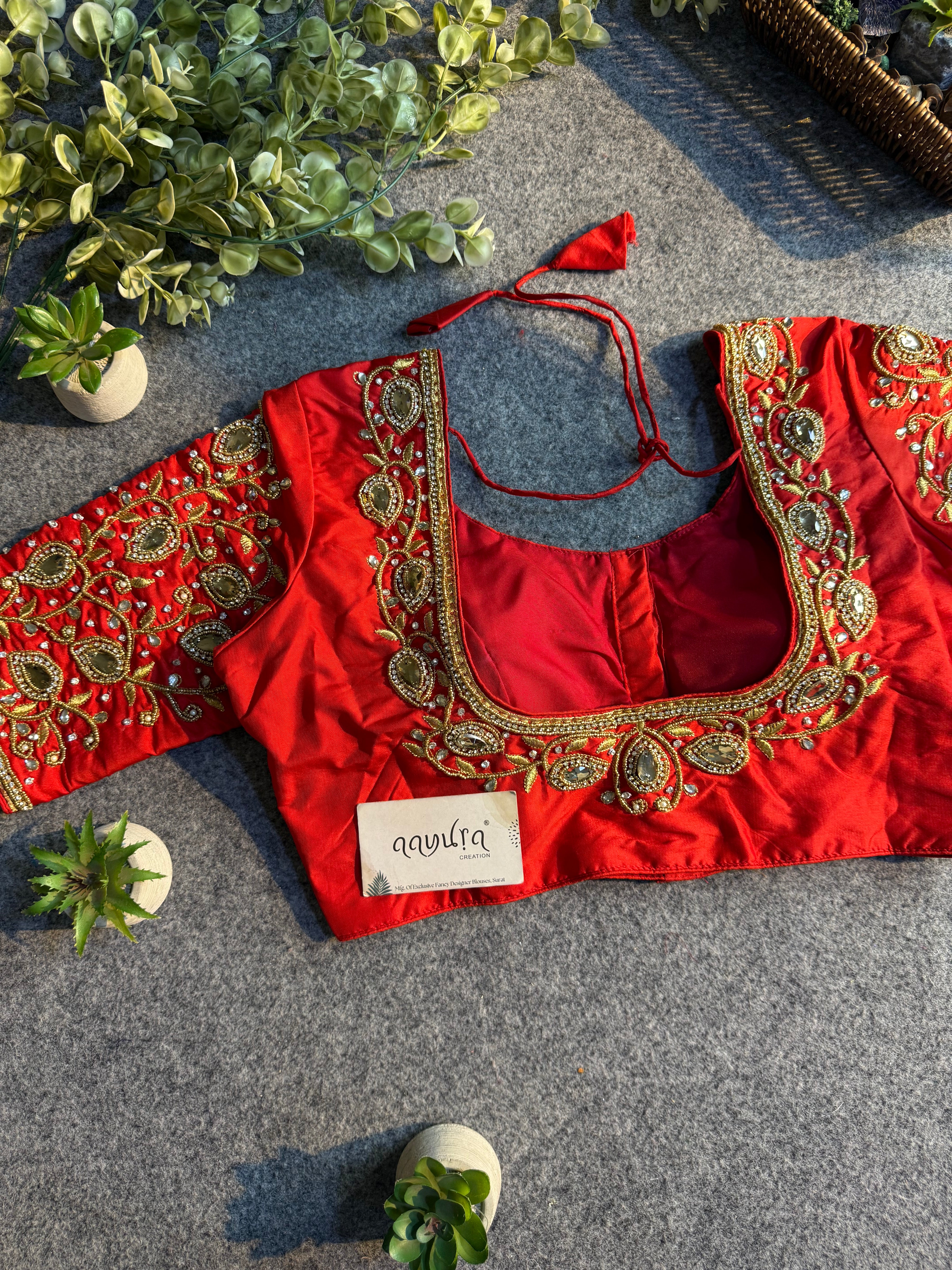Twinkle Aari Work Blouse