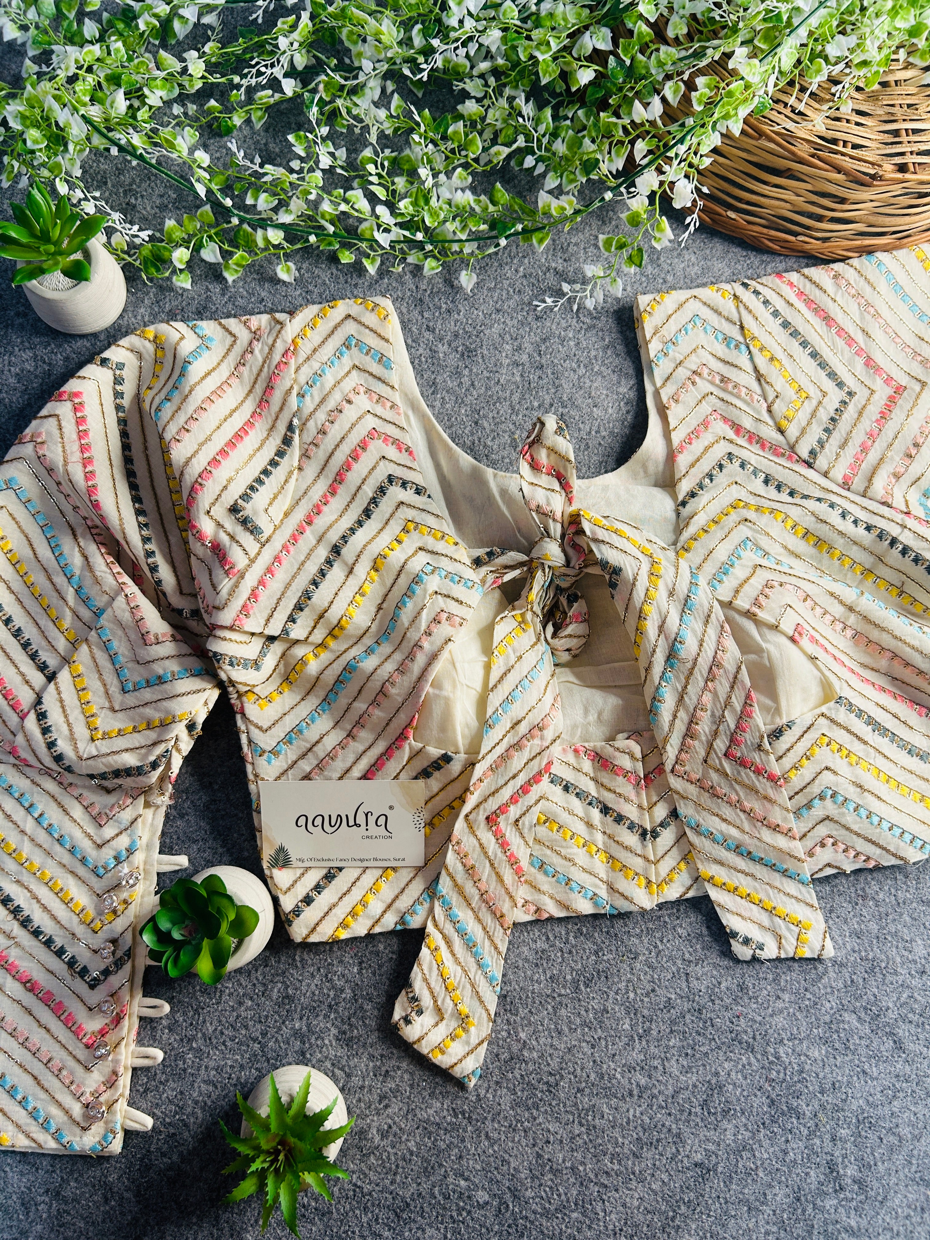 Reshma Khadi Blouse