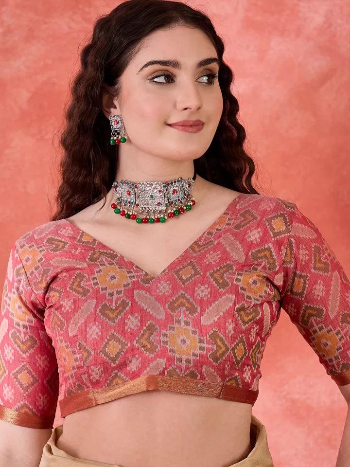 Heritage Weave ā Heavy Jacquard Saree