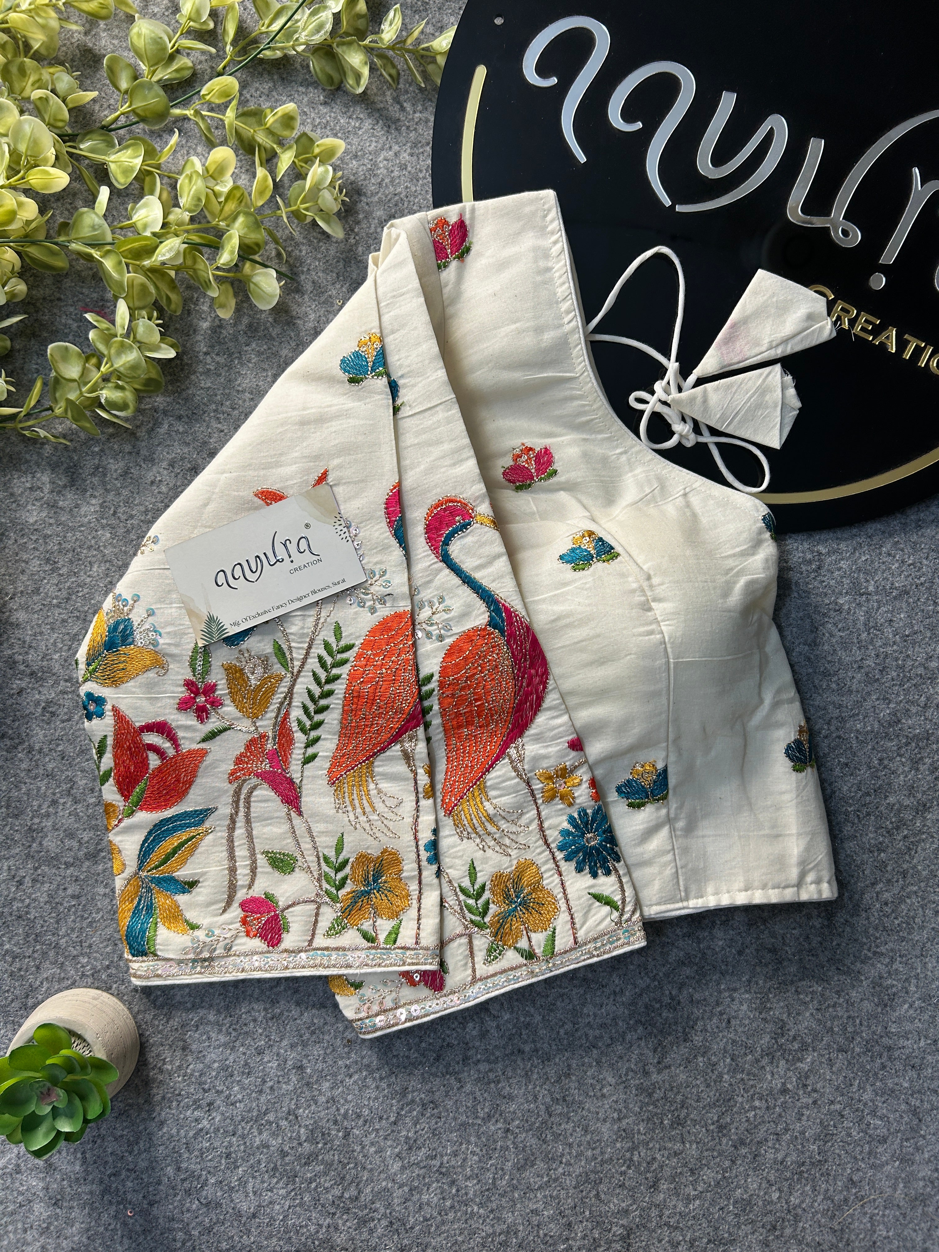 Embroidery Cotton Blouse