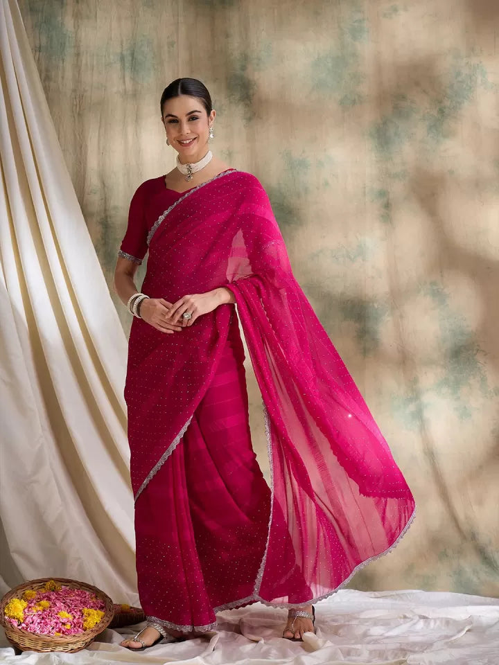 Diamond Drape β Classic Swarovski Saree