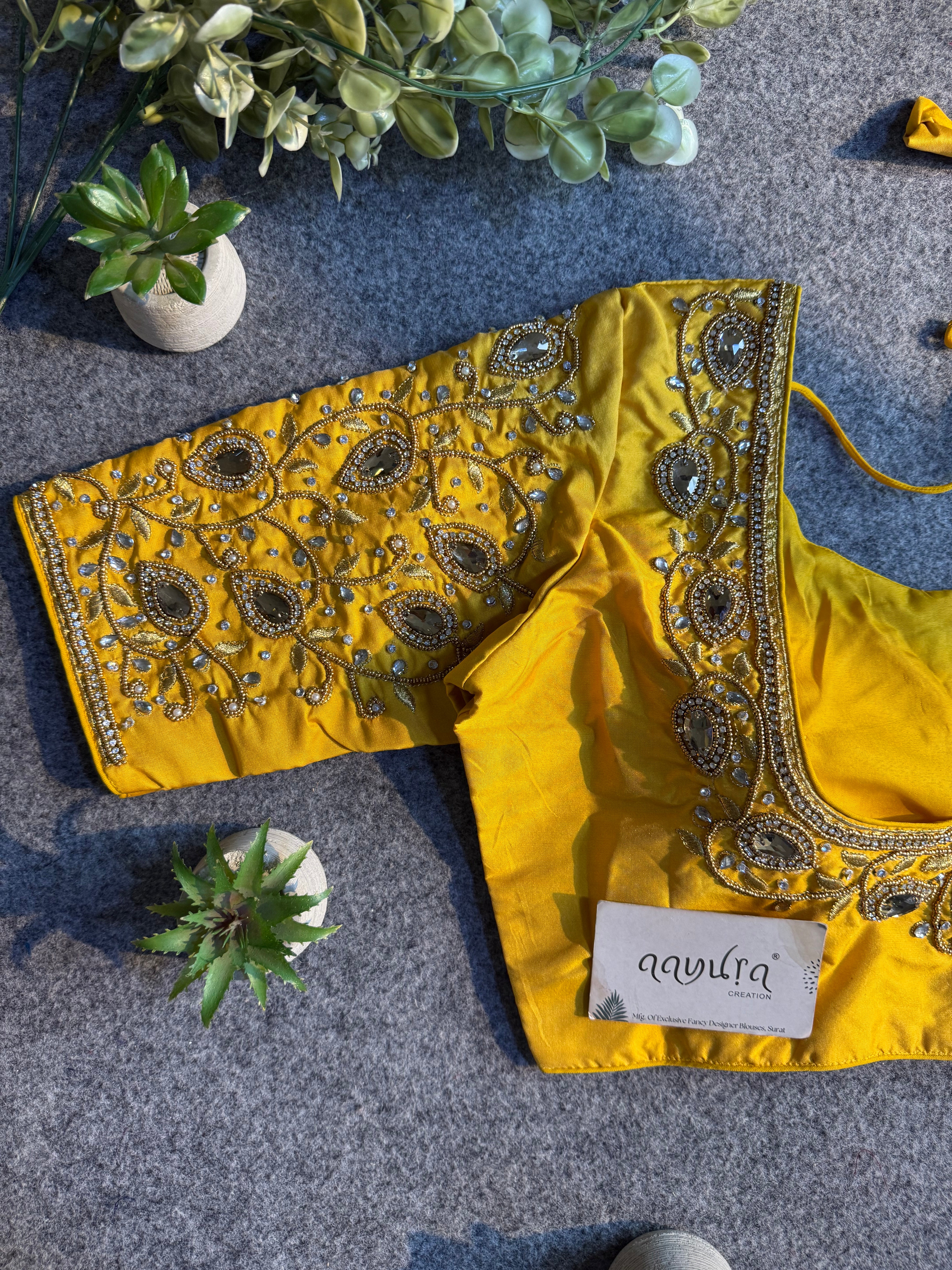 Twinkle Aari Work Blouse