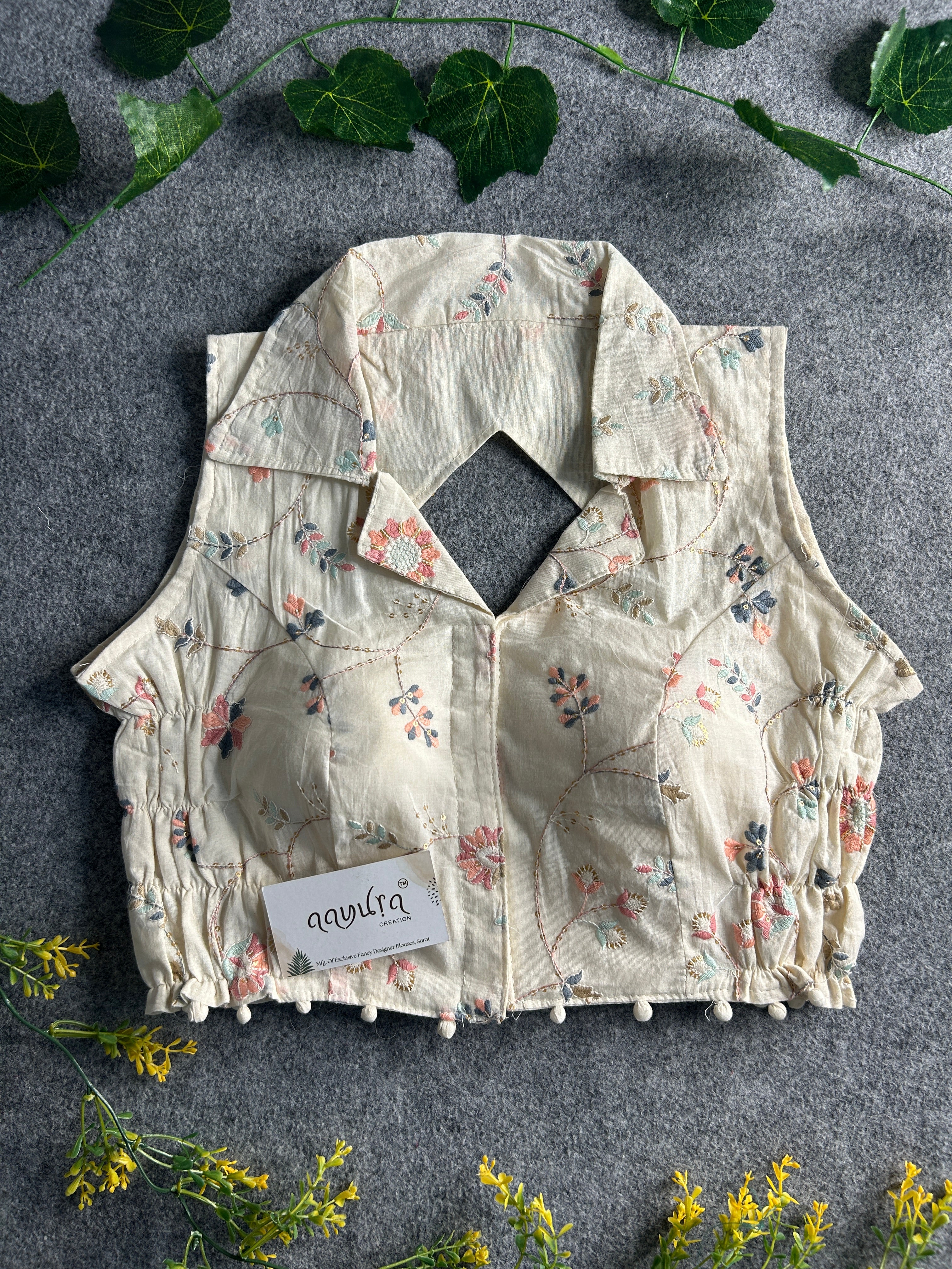 Khadi Stretchable Blouse