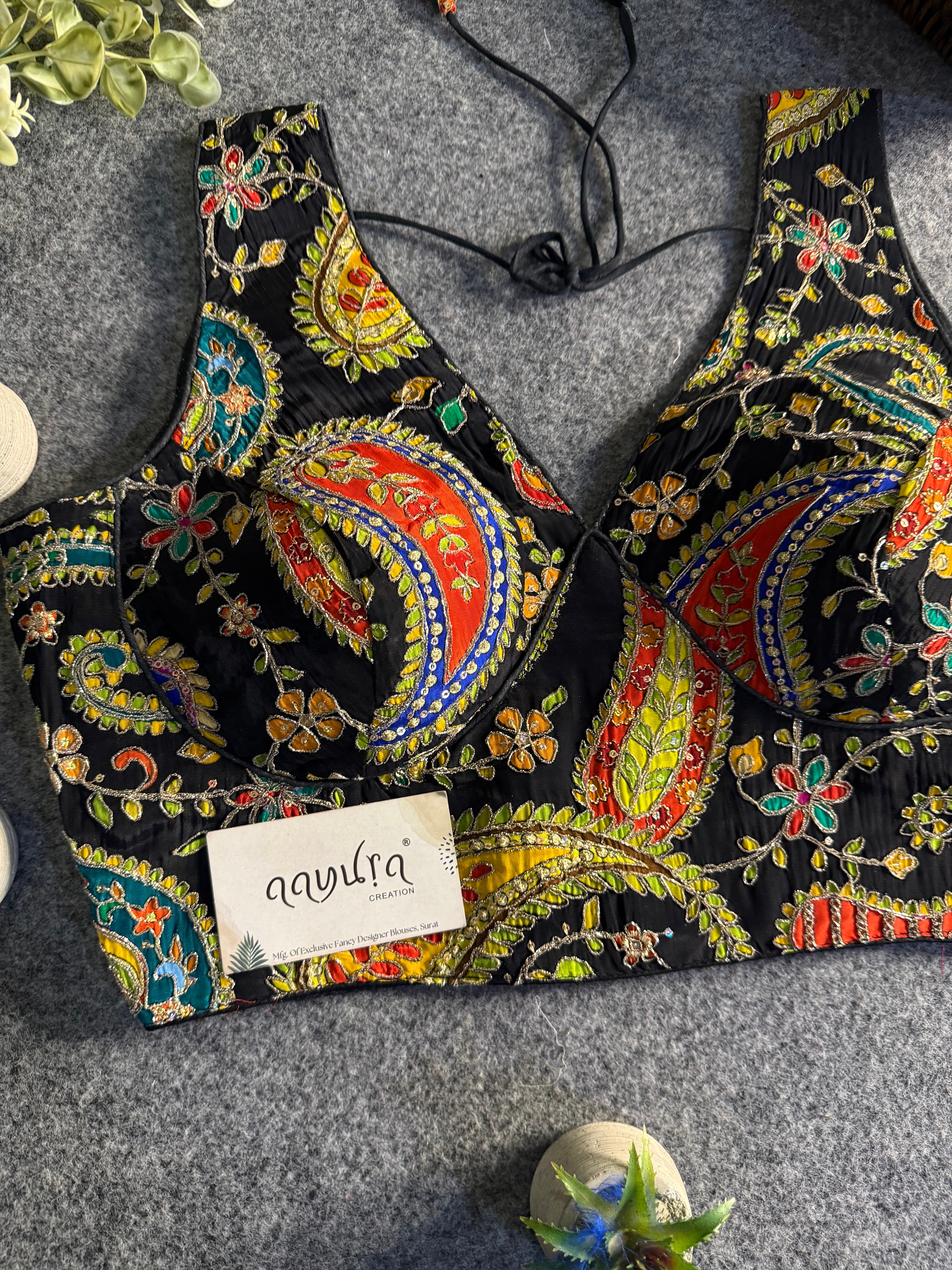 Anastasia Crape Silk Blouse