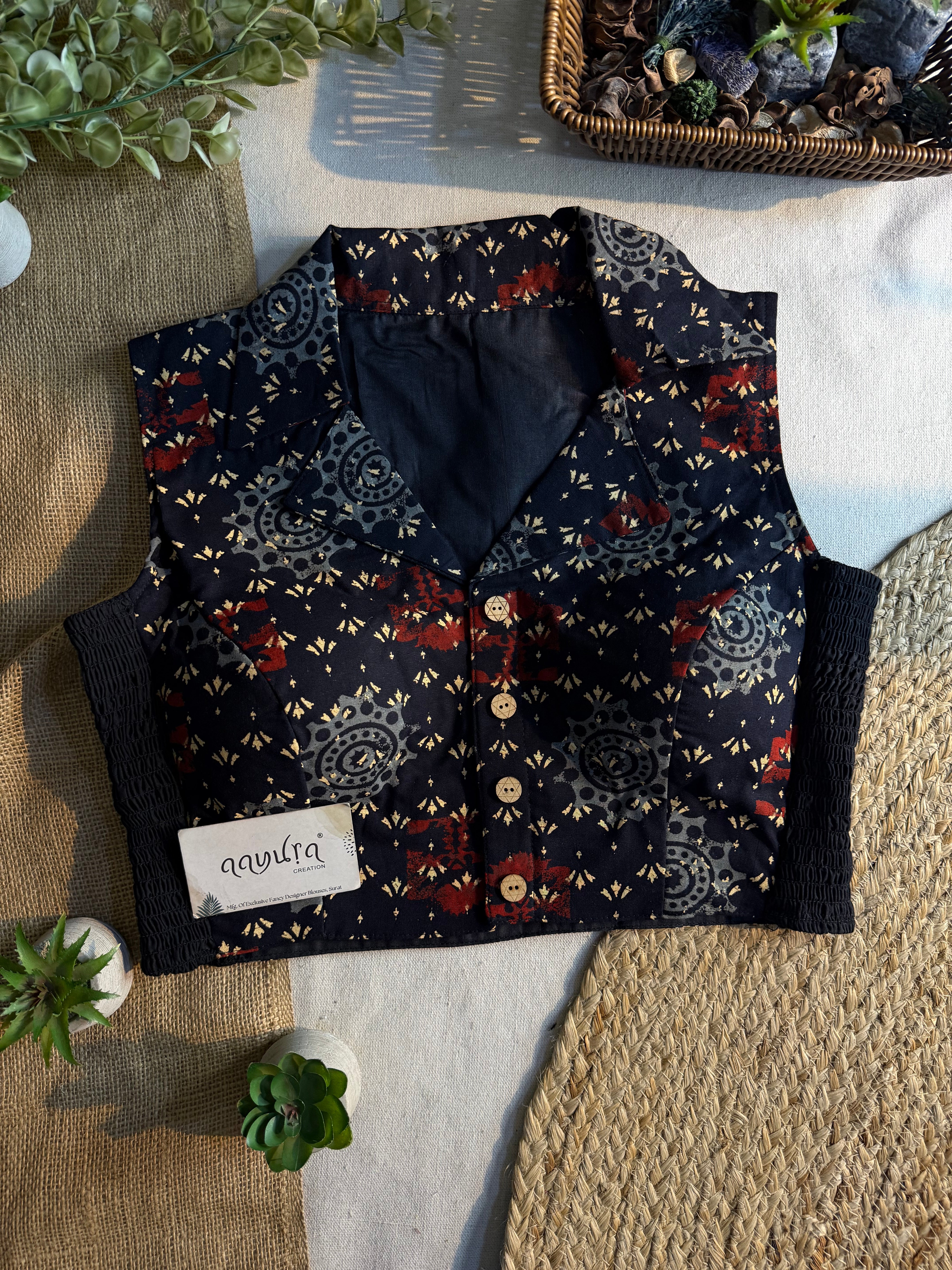 Soft Stretch Premium Cotton Blouse