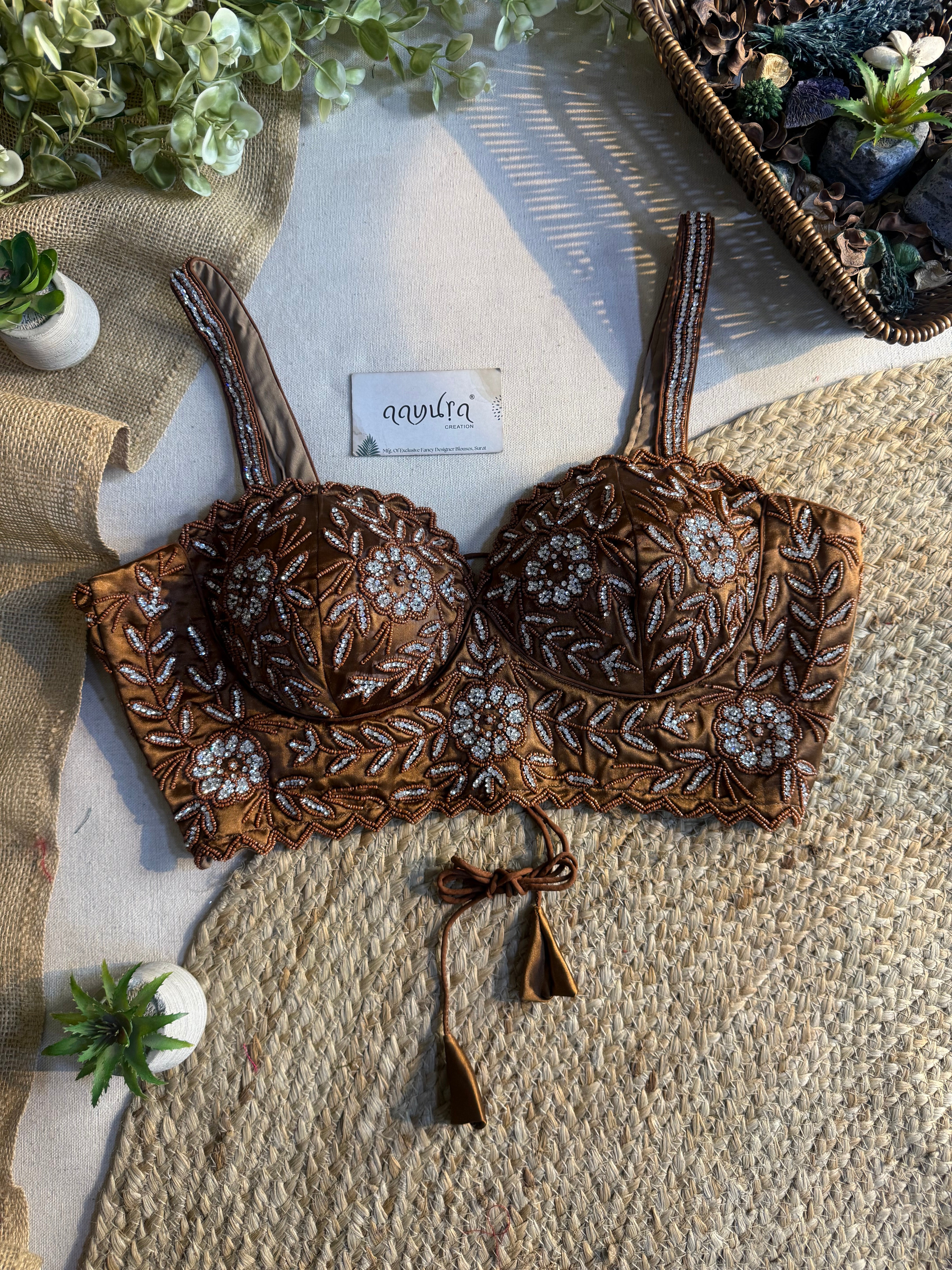 Sitara Handwork Silk Blouse