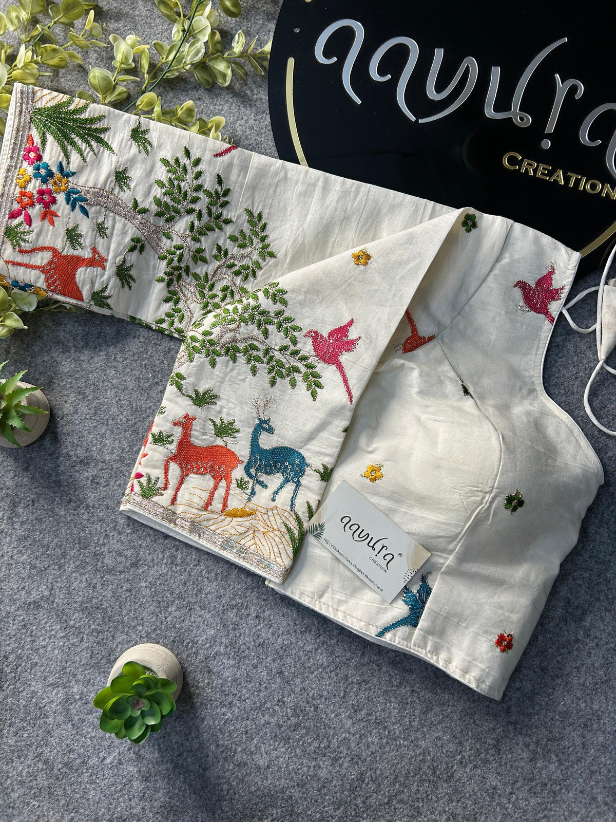 Embroidery Cotton Blouse