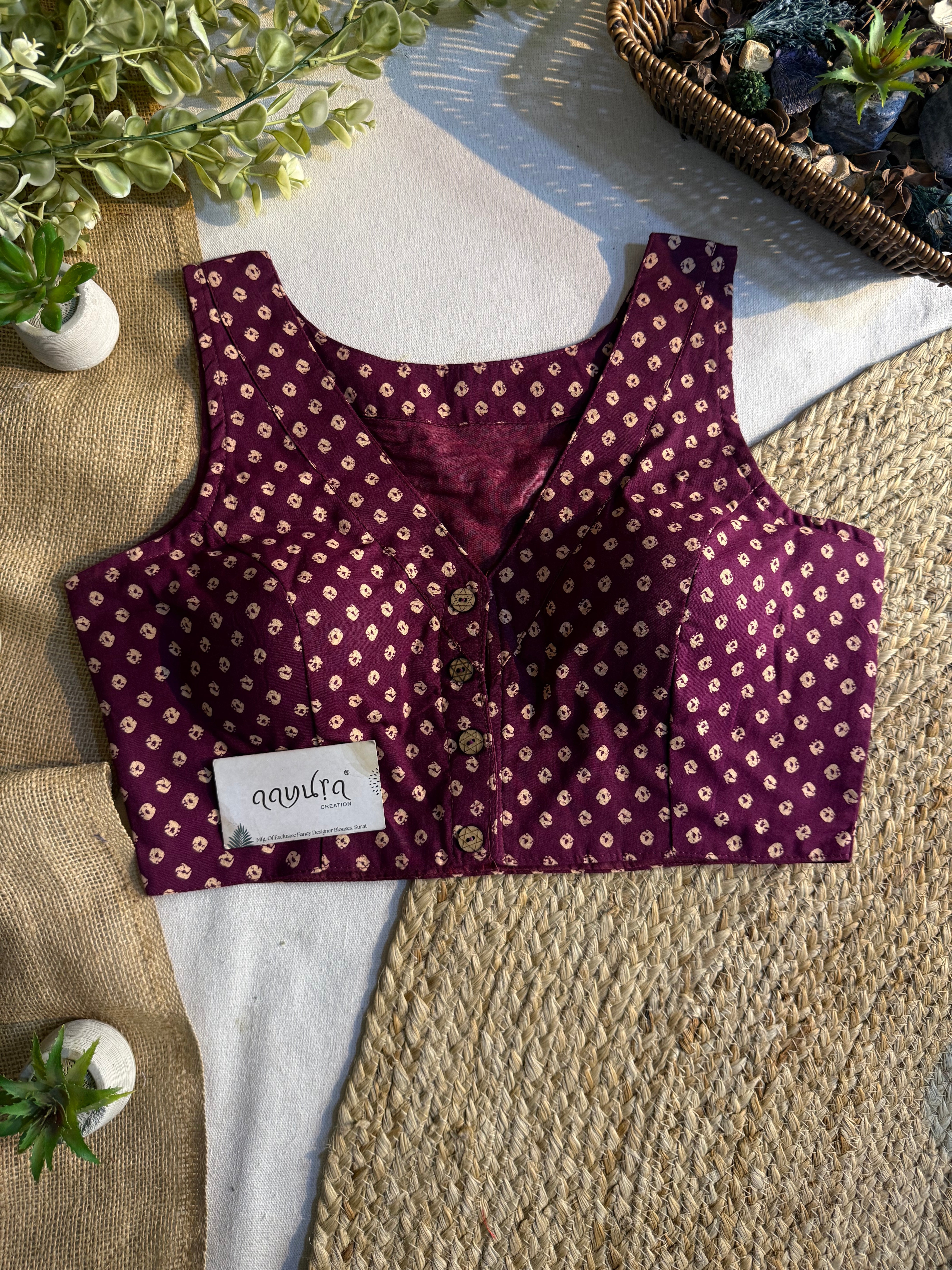 Cotton Collar Neck