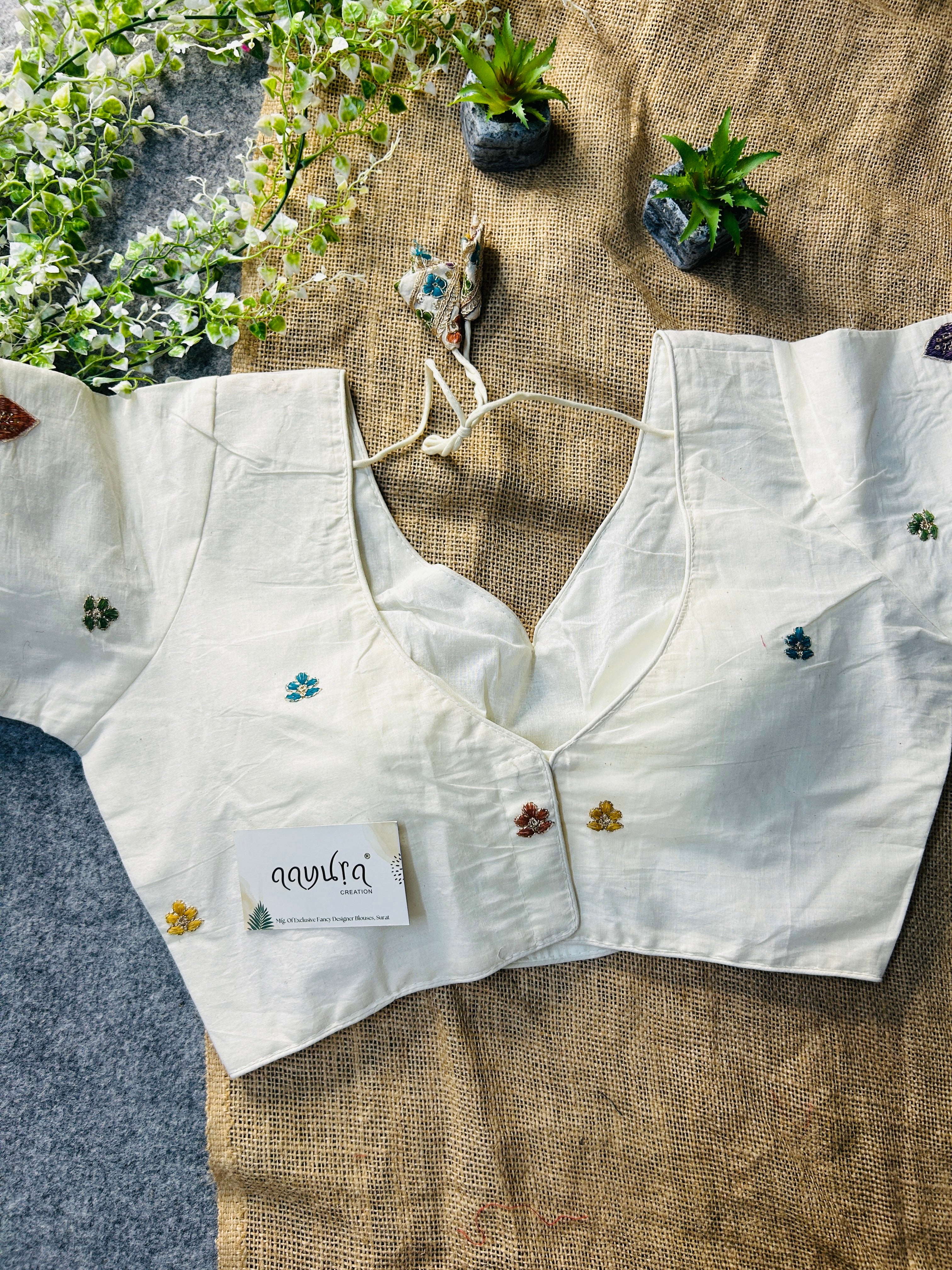 Embroidery Cotton Blouse