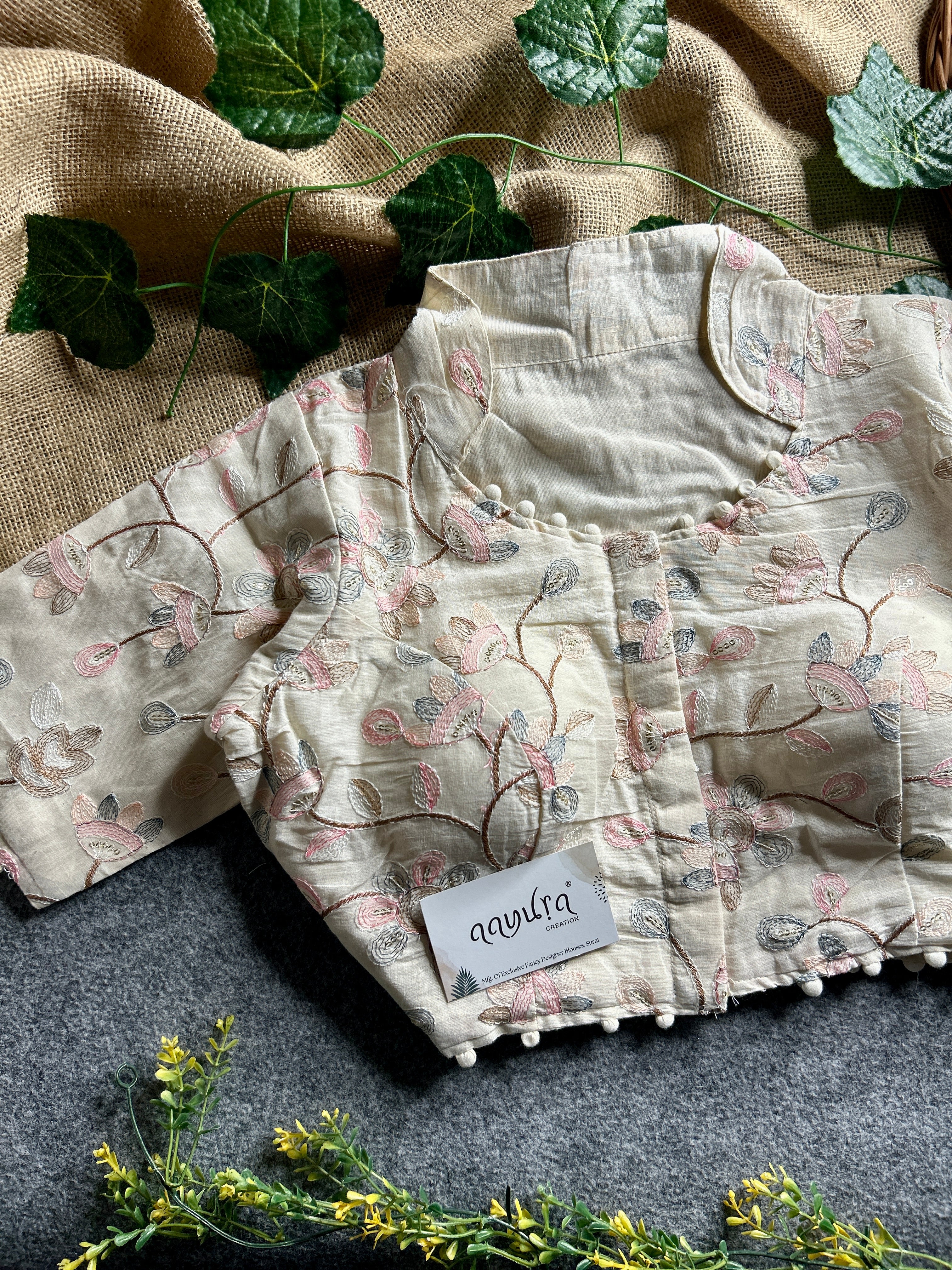 BabyColler Khadi blouse