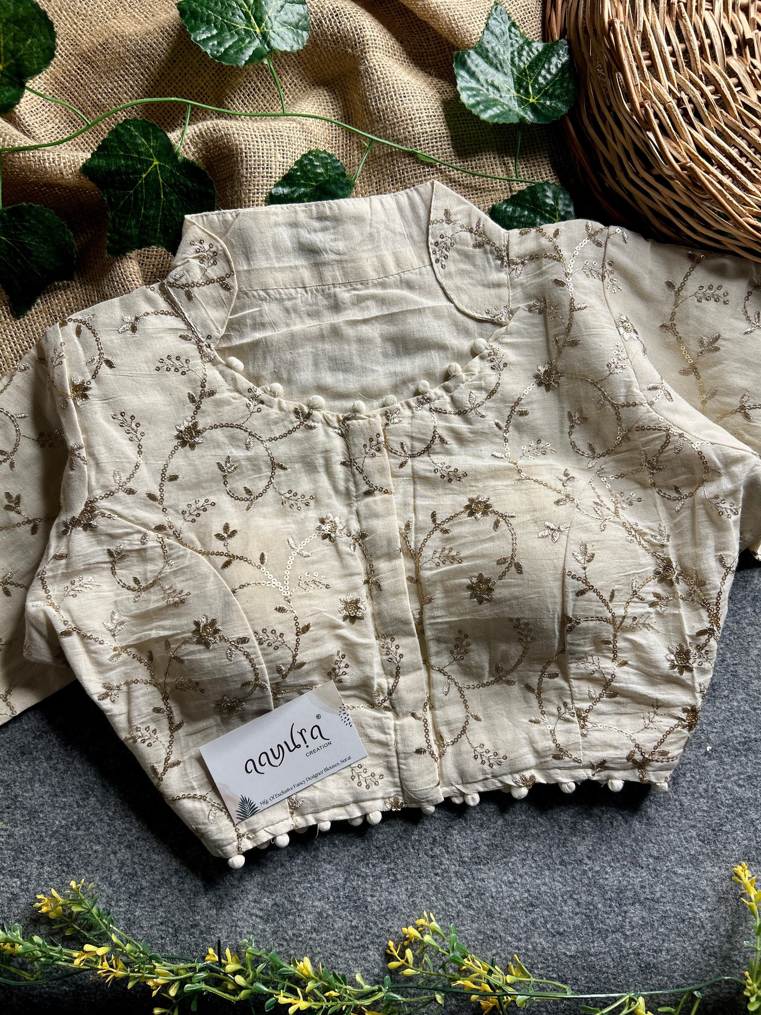 BabyColler Khadi blouse