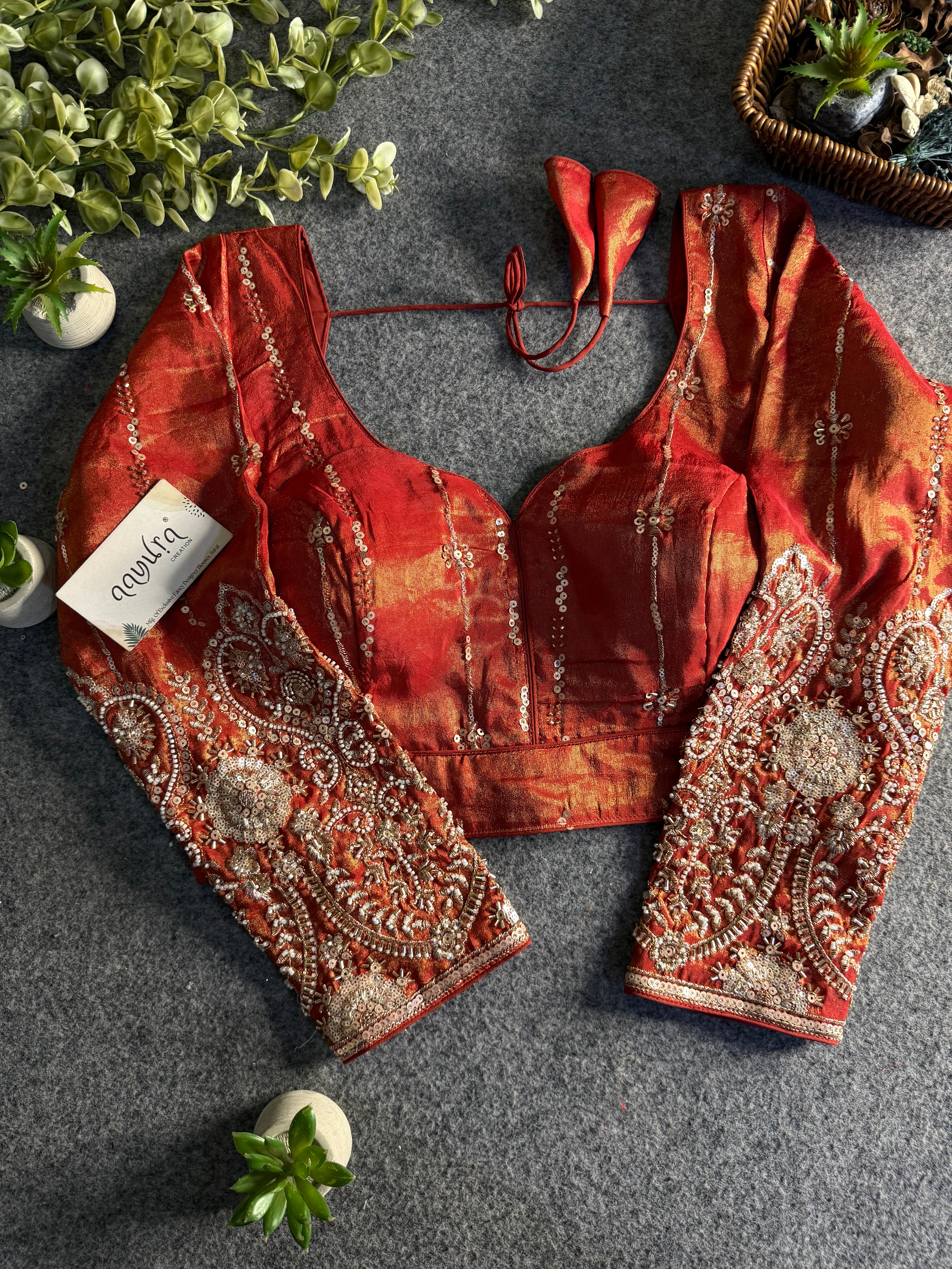 Heritage South Silk Designer Blouse
