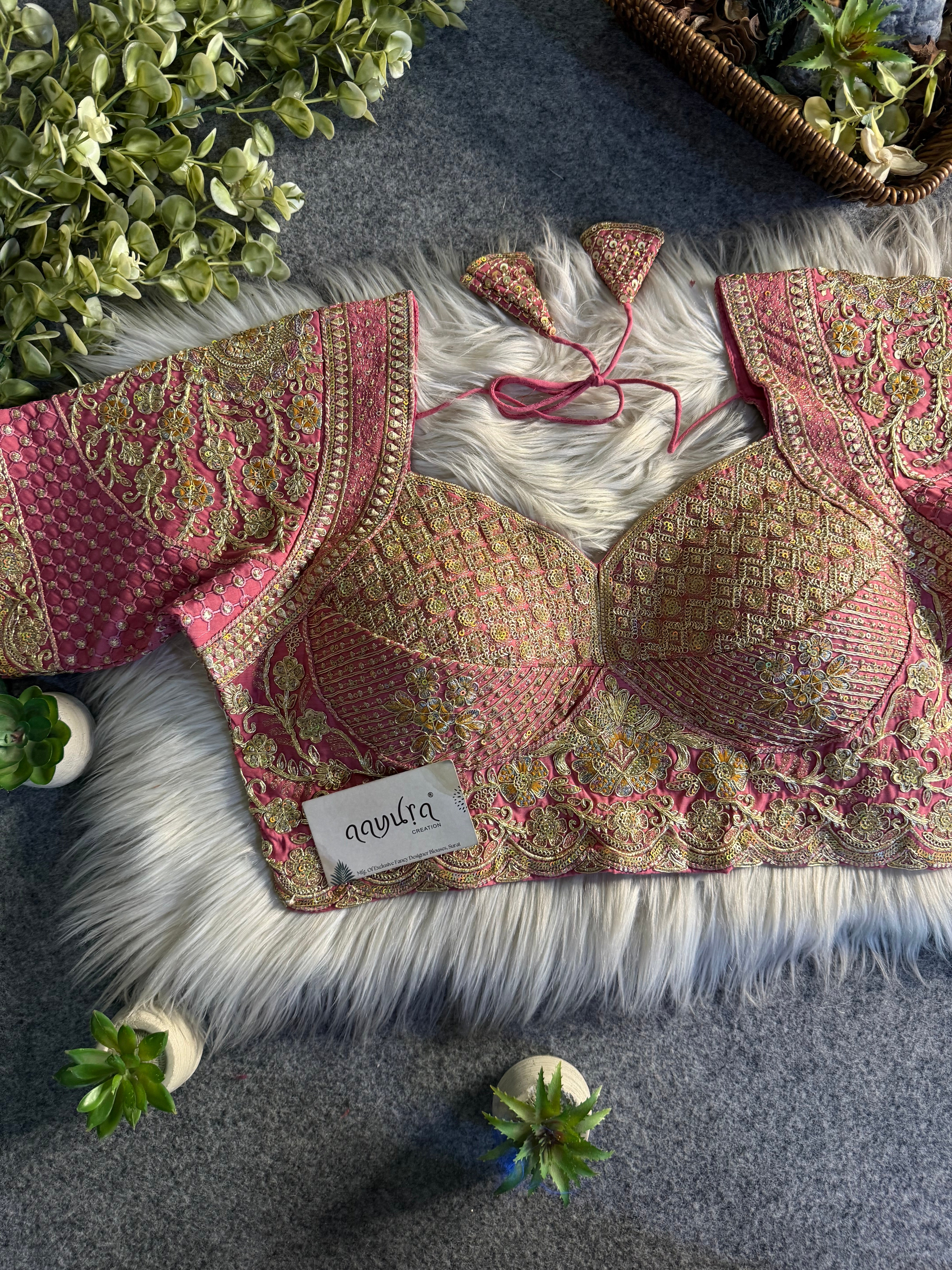 Rivya Glam Silk Blouse