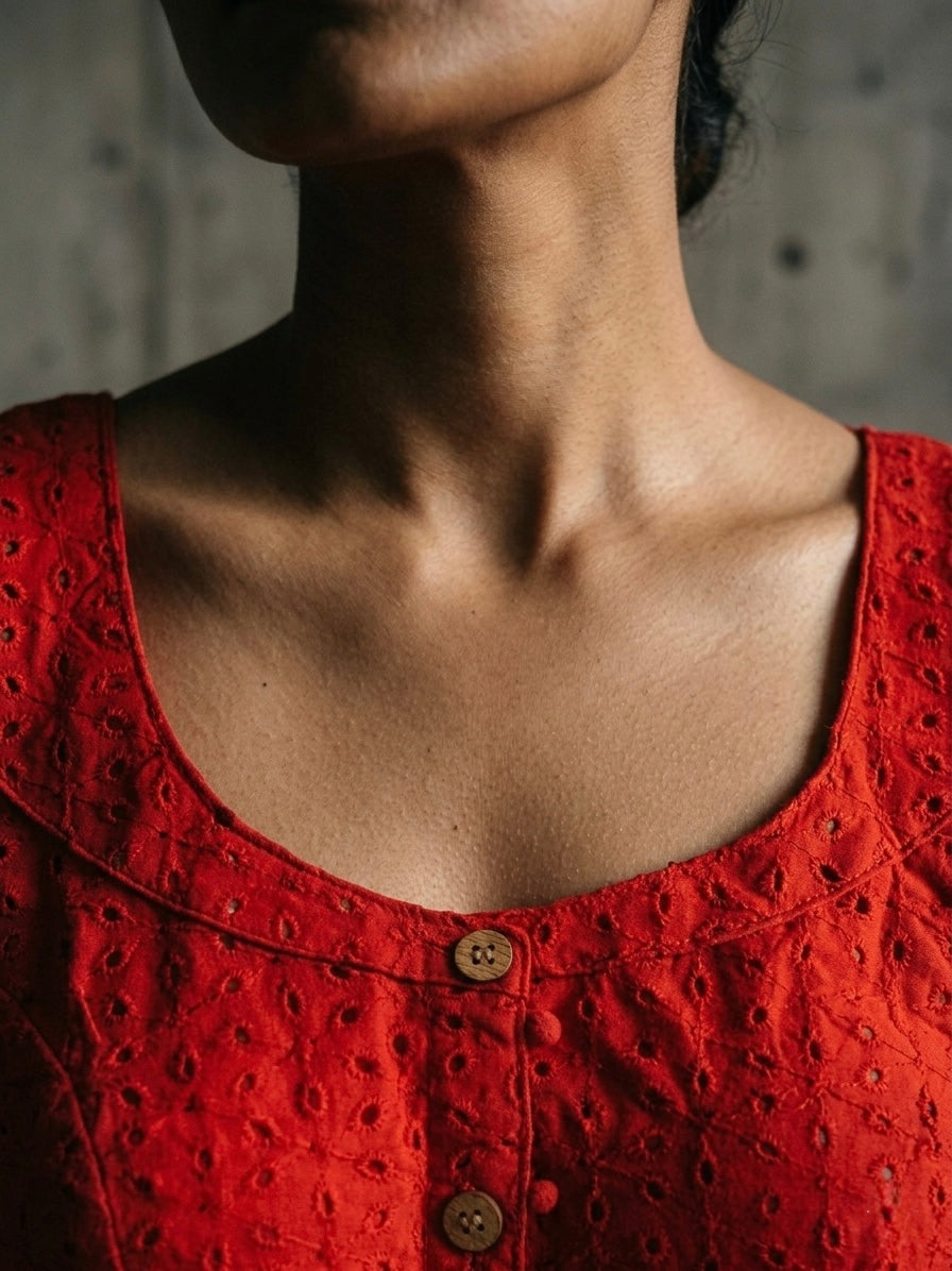 Hakoba Coller Blouse