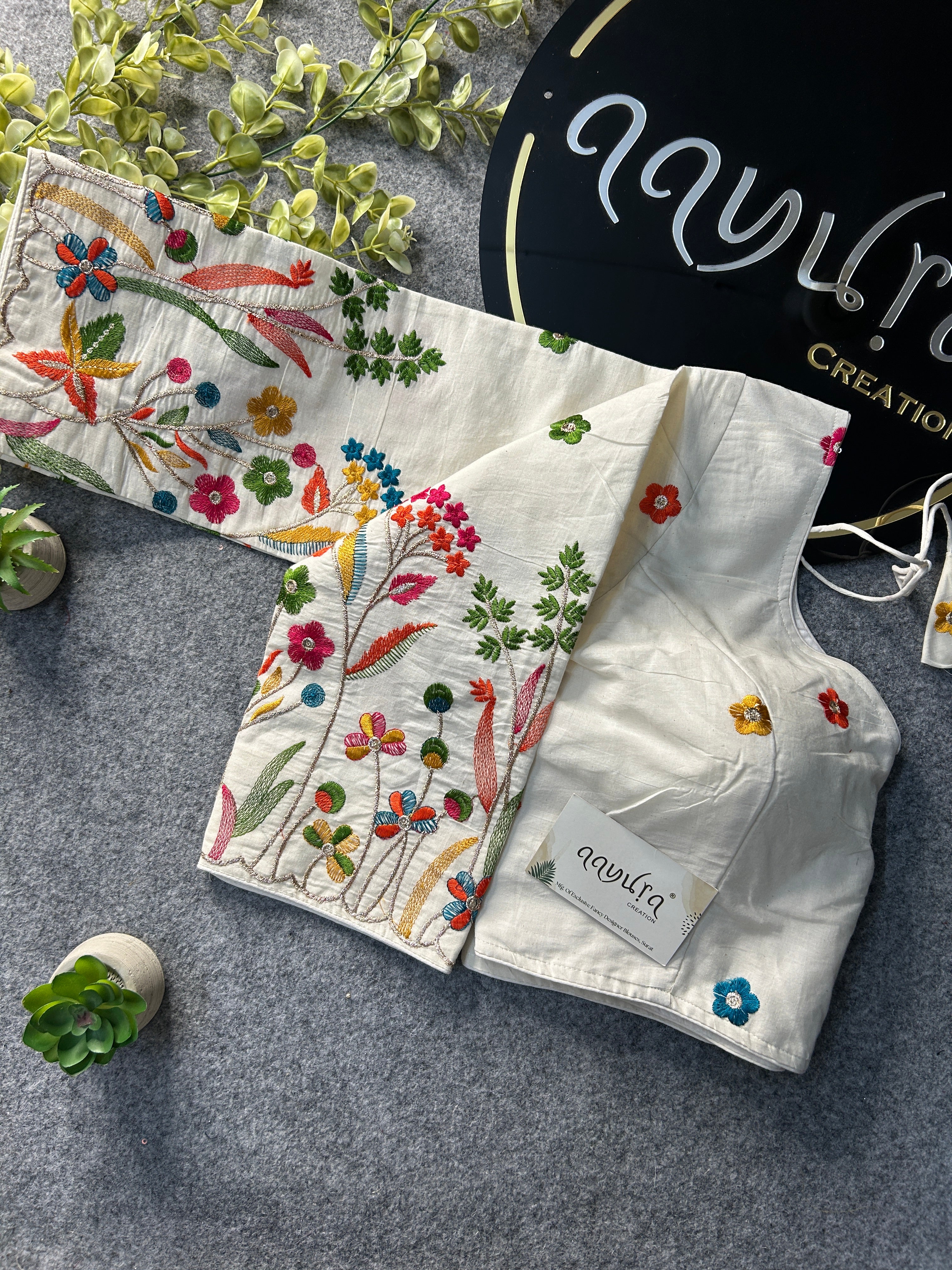 Embroidery Cotton Blouse