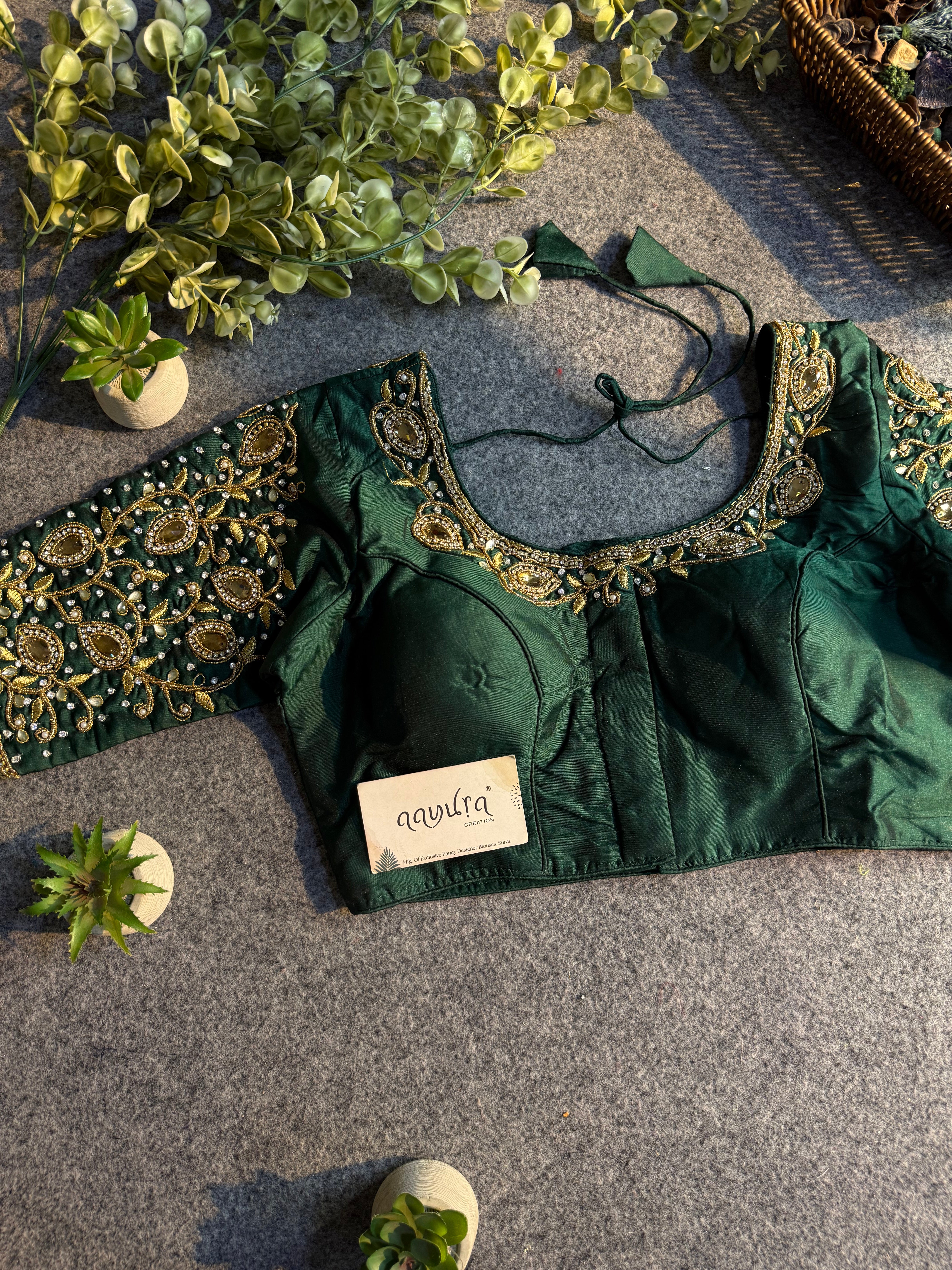 Twinkle Aari Work Blouse