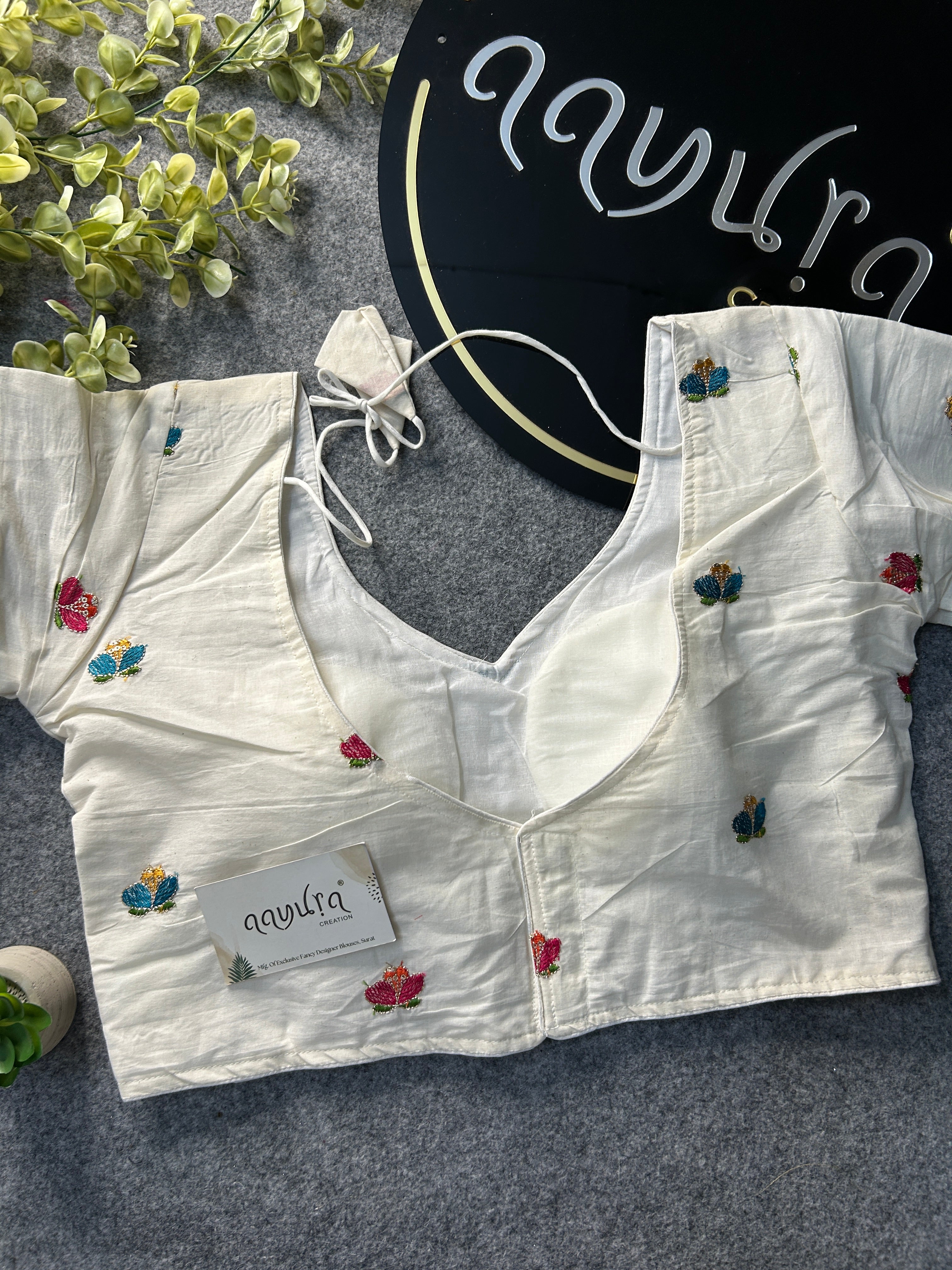 Embroidery Cotton Blouse