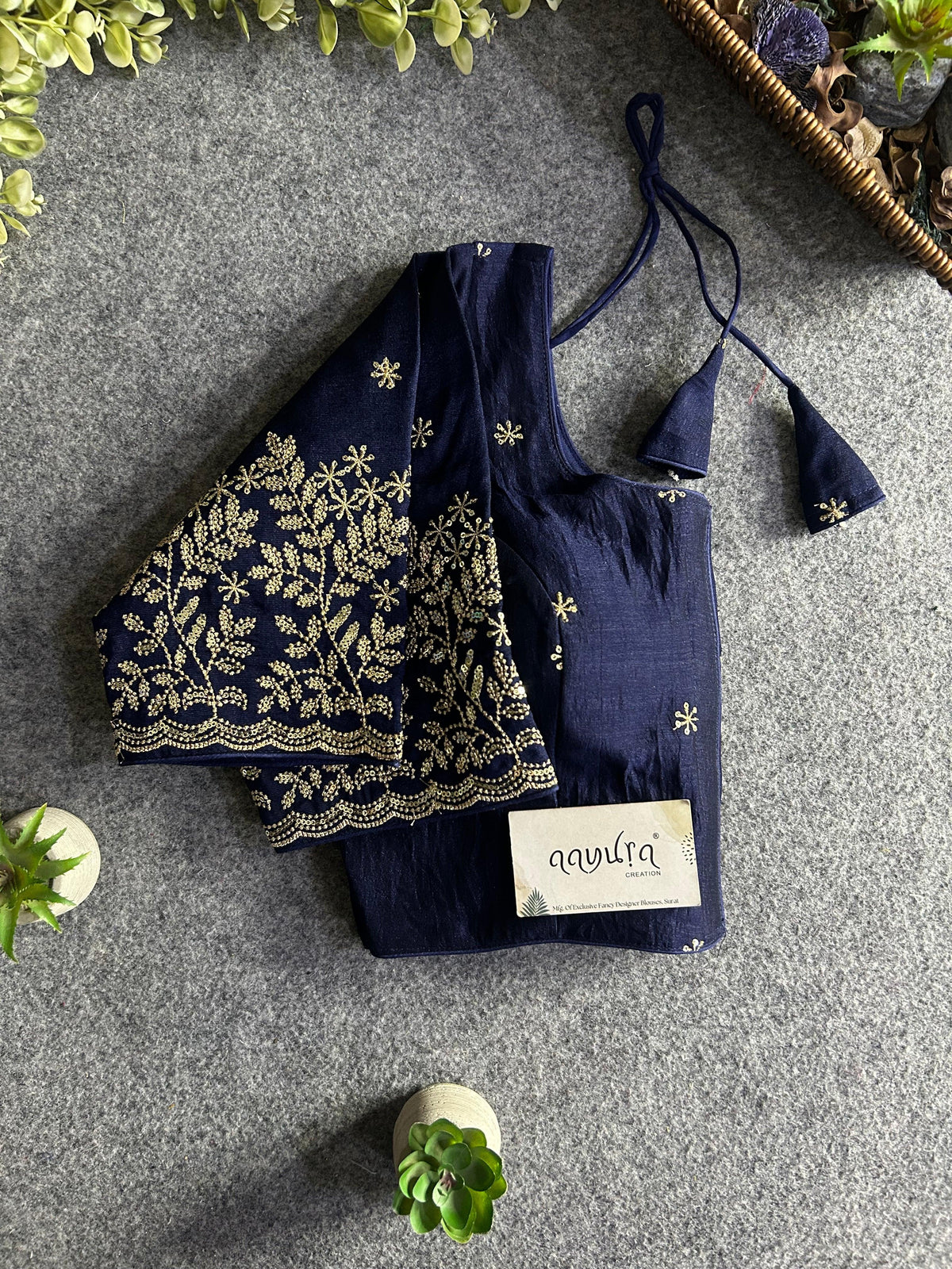Rajsi Vichitra Zari Work Blouse