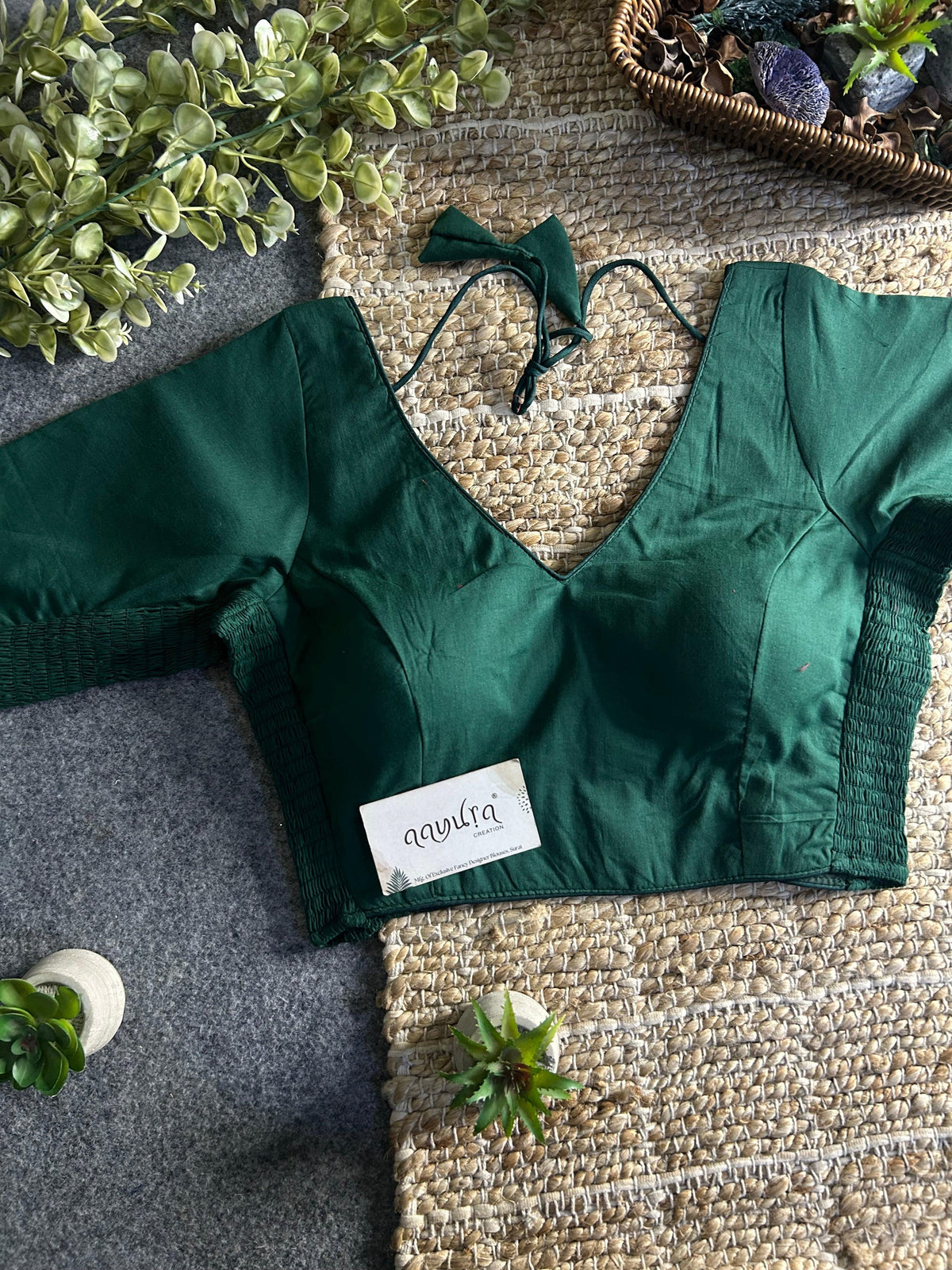 Comfort Fit Cotton Blouse
