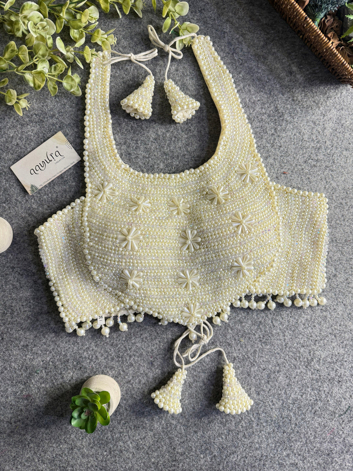 Pearl Halter White