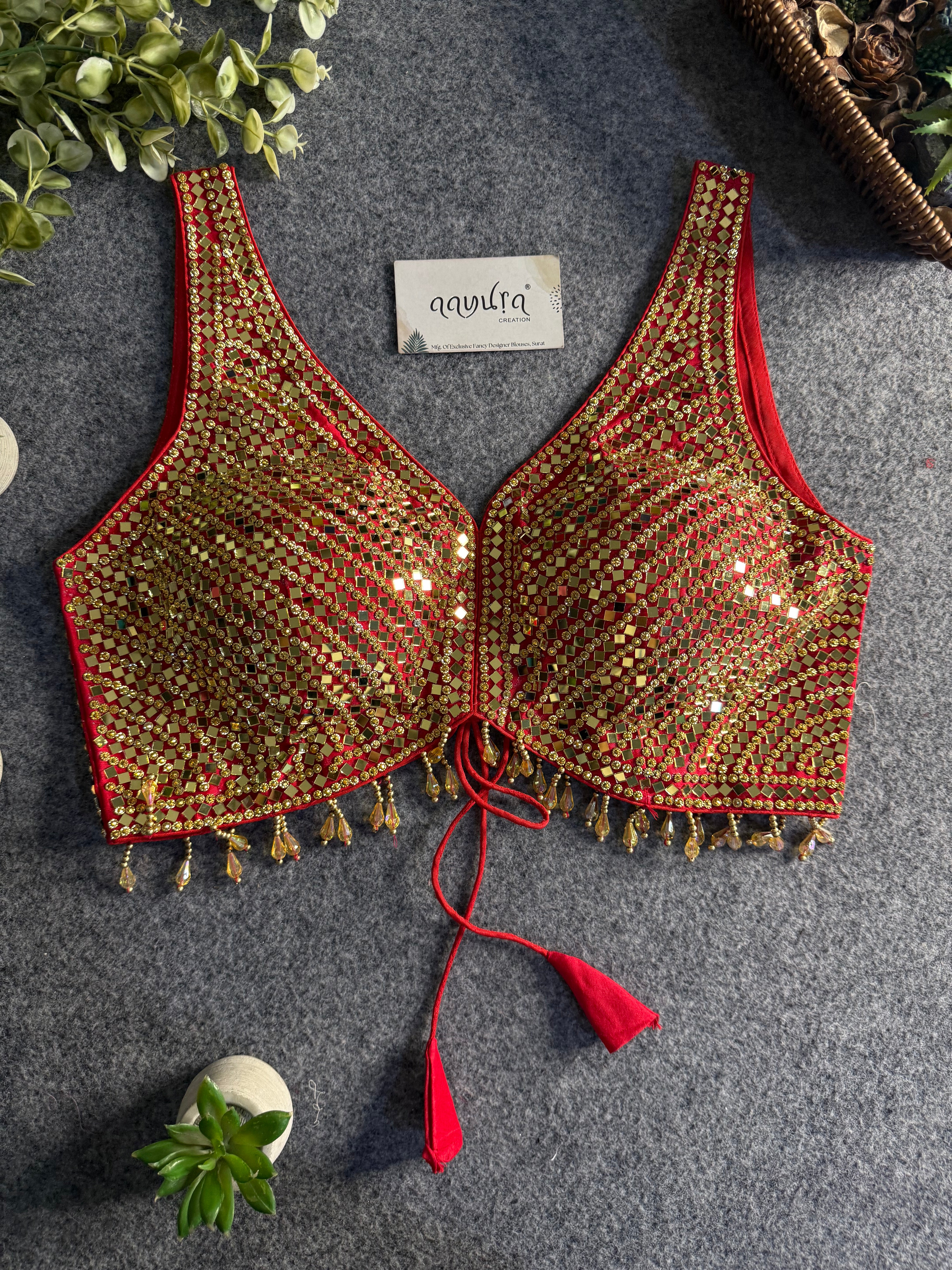 Lunara Festive Glow Blouse