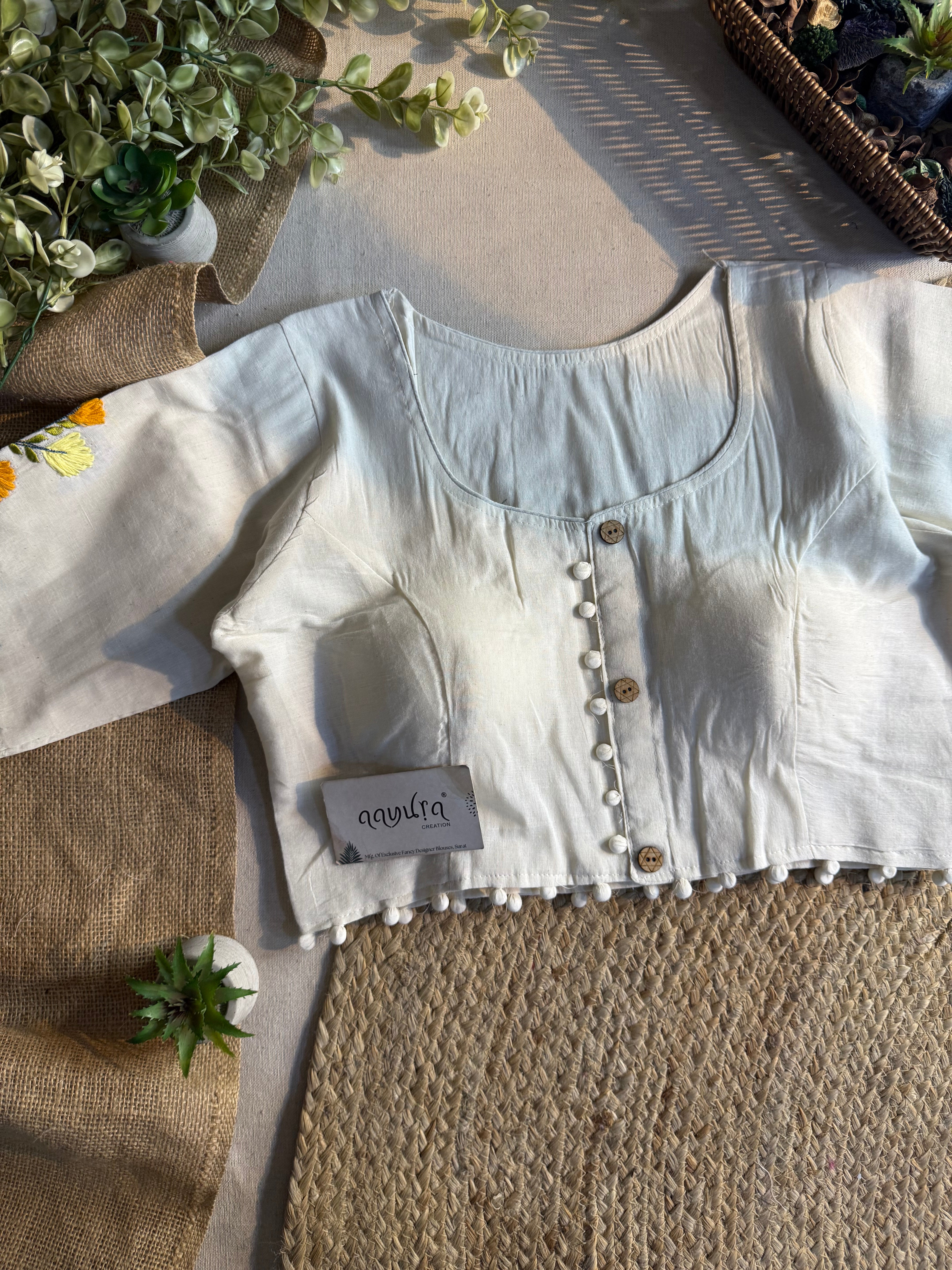 Elite Craft Cotton Blouse