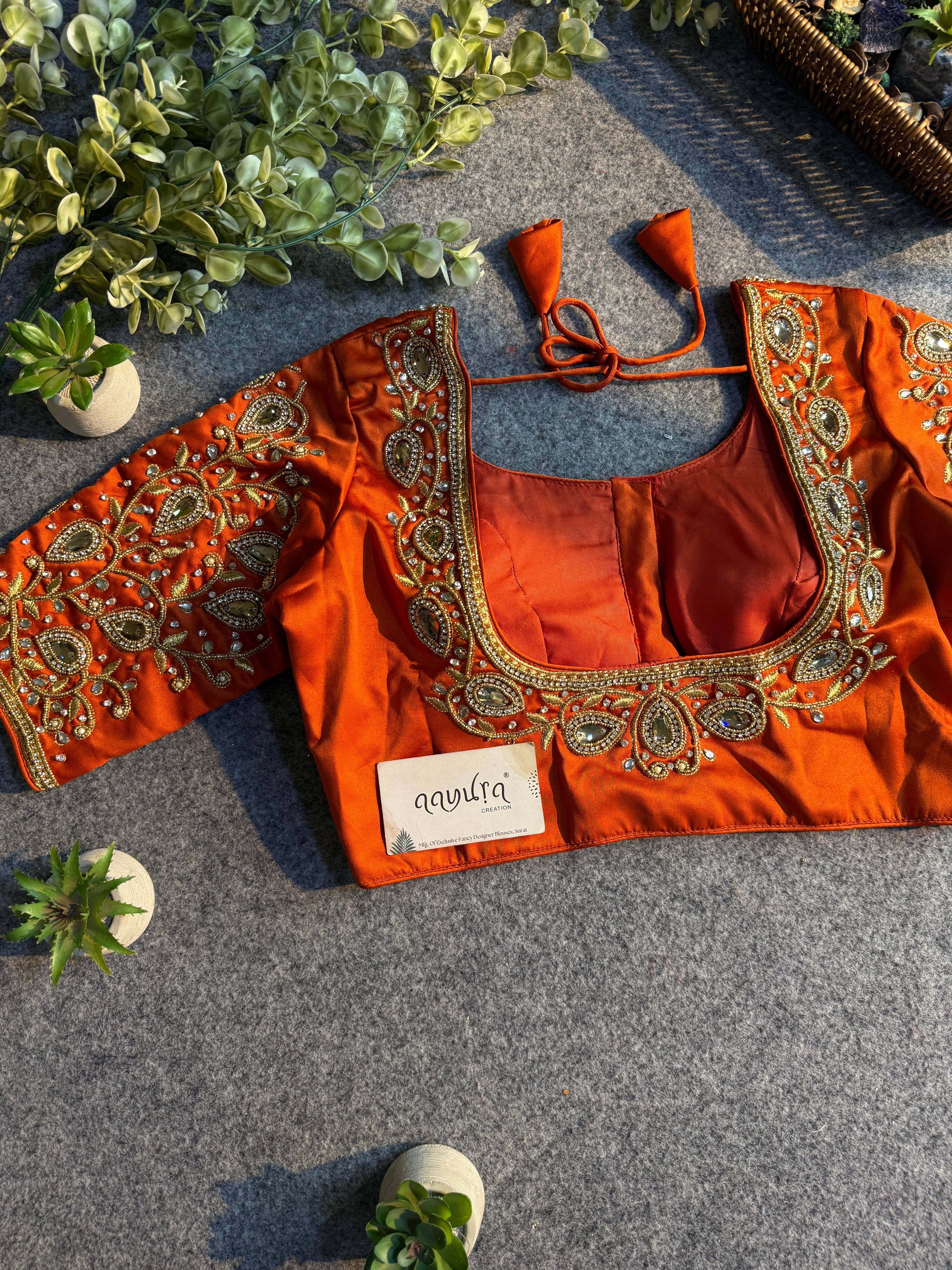 Twinkle Aari Work Blouse
