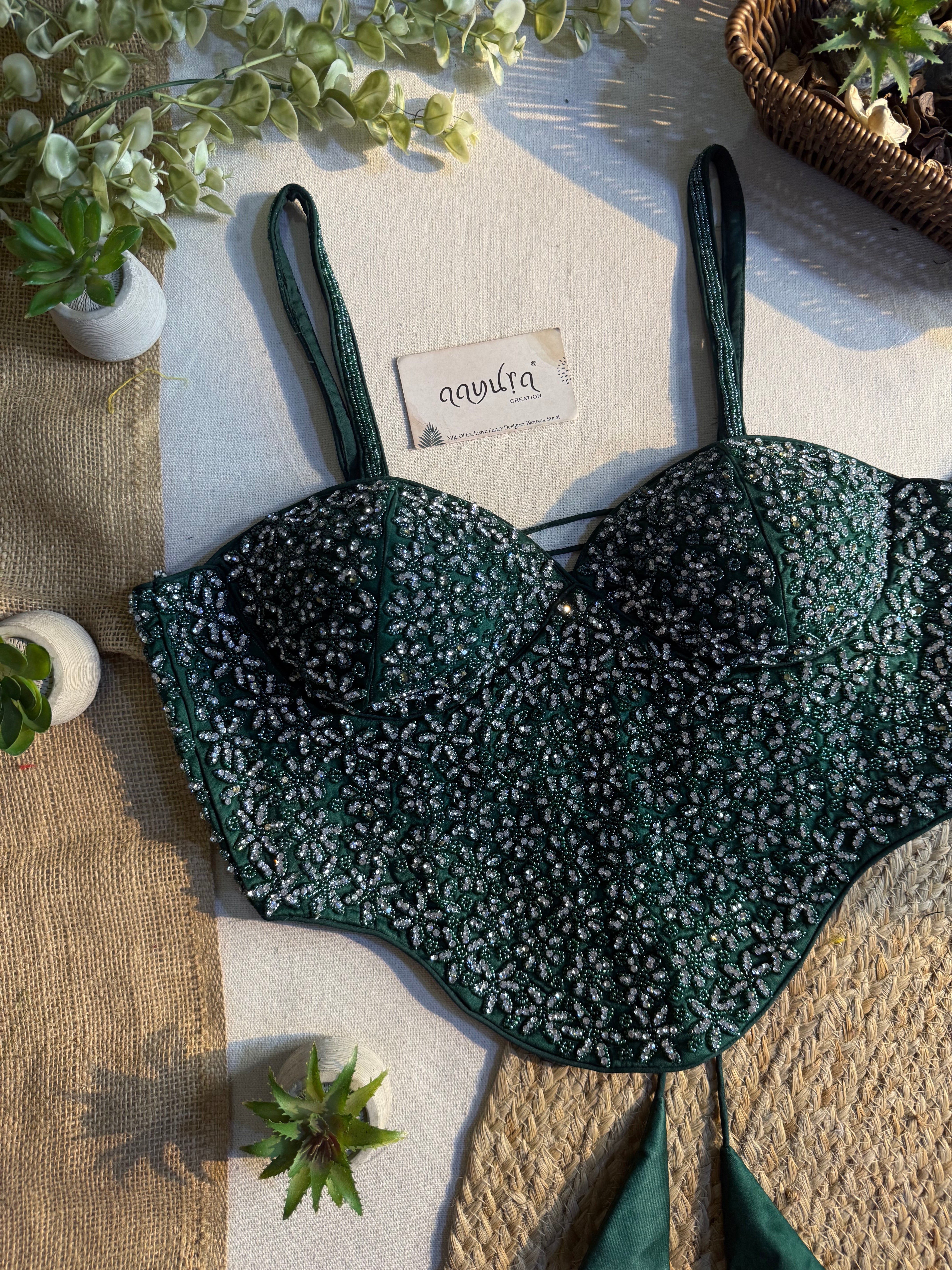 Noor Zarkan Designer Co-Ord Blouse