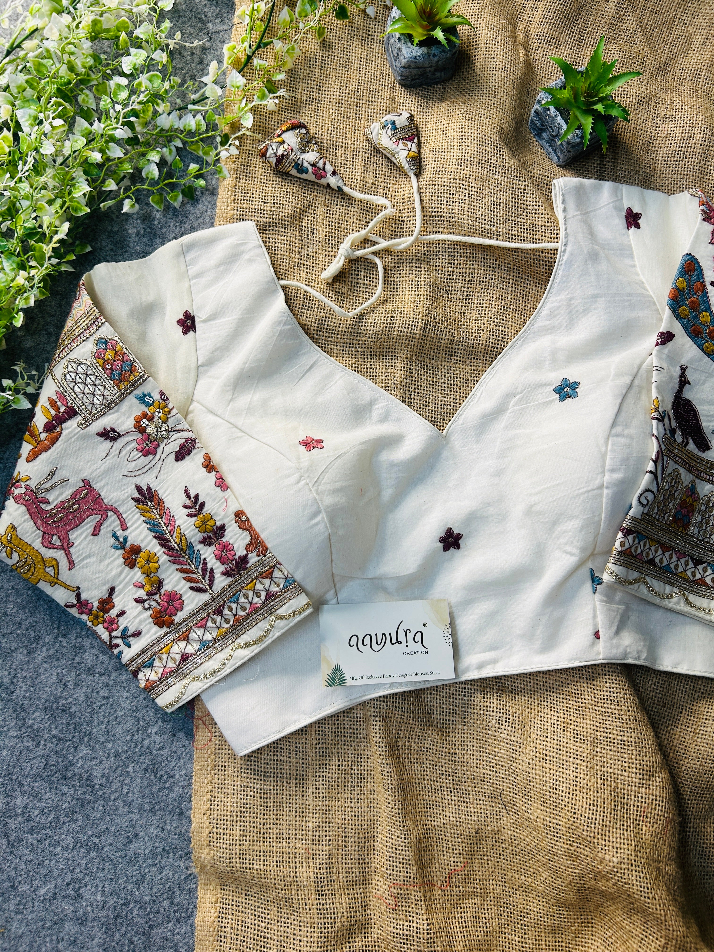 Embroidery Cotton Blouse