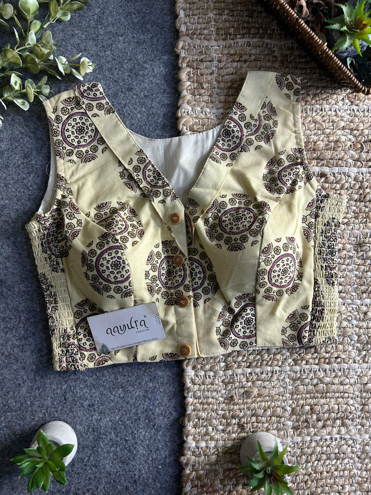 SOFT STRETCH PREMIUM COTTON BLOUSE