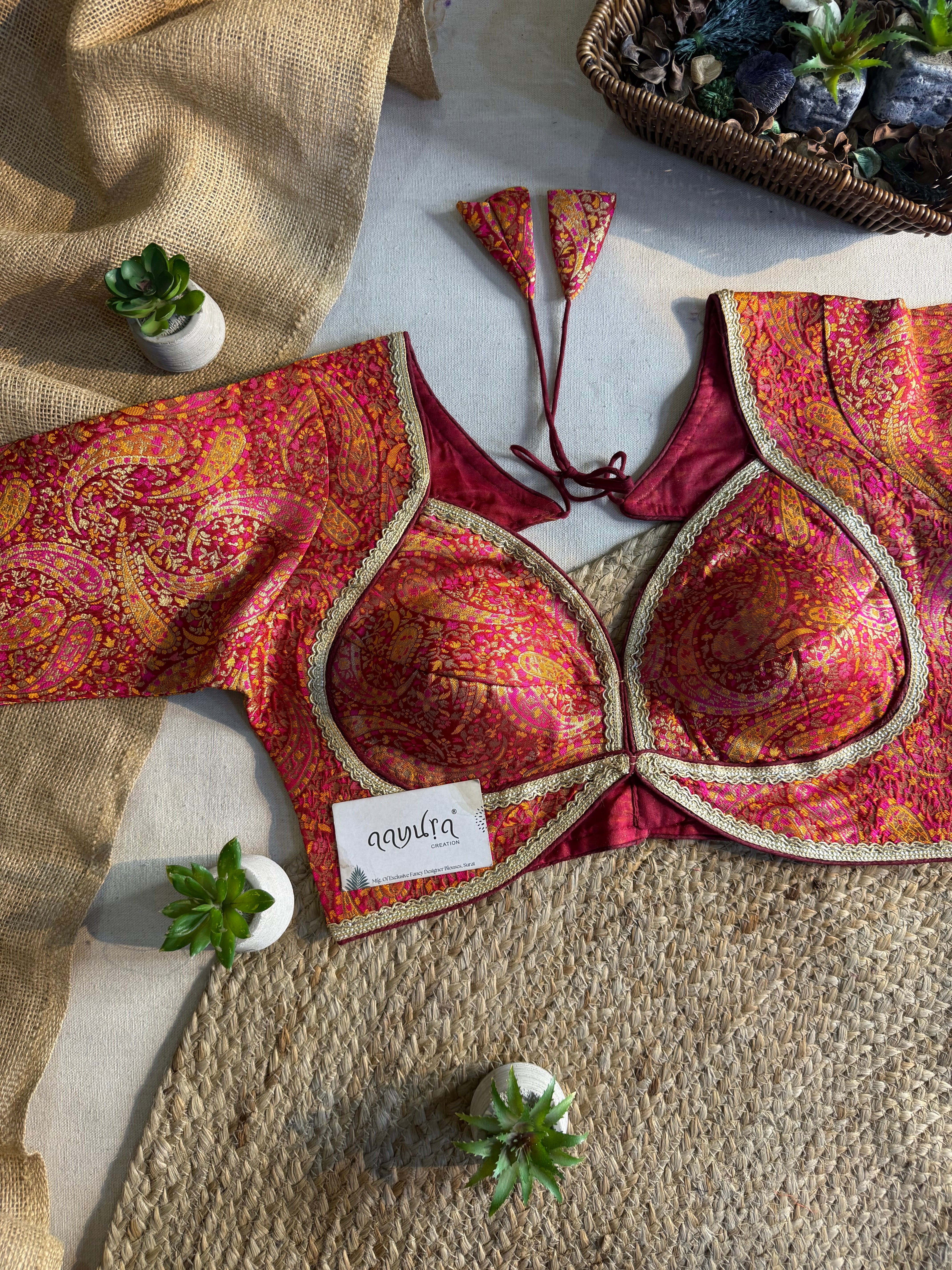 Banarasi Silk Diva Blouse